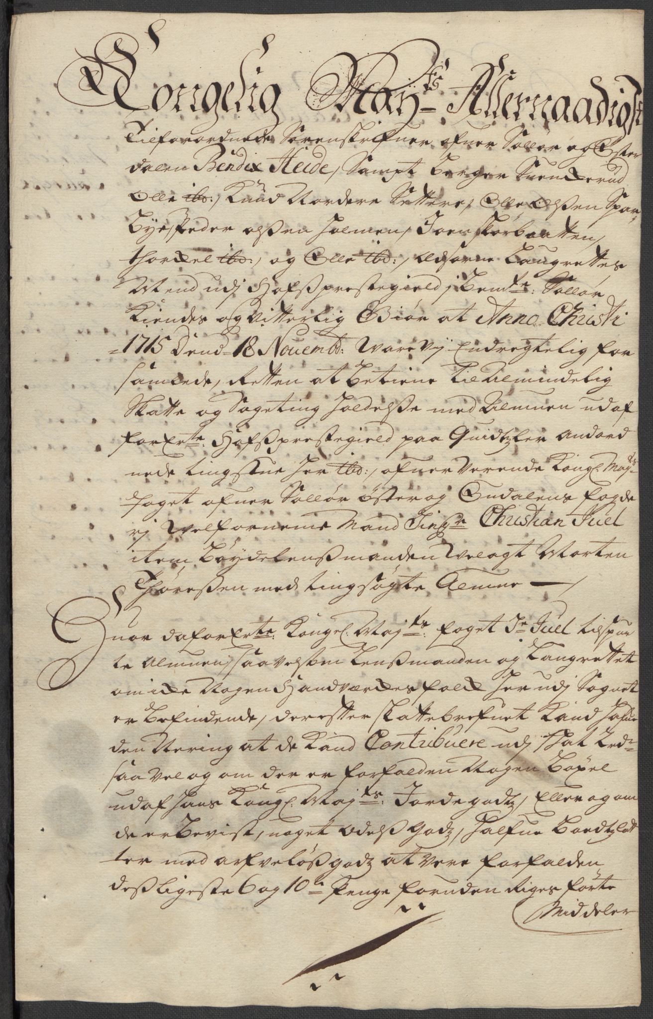 Rentekammeret inntil 1814, Reviderte regnskaper, Fogderegnskap, AV/RA-EA-4092/R13/L0853: Fogderegnskap Solør, Odal og Østerdal, 1715, s. 167