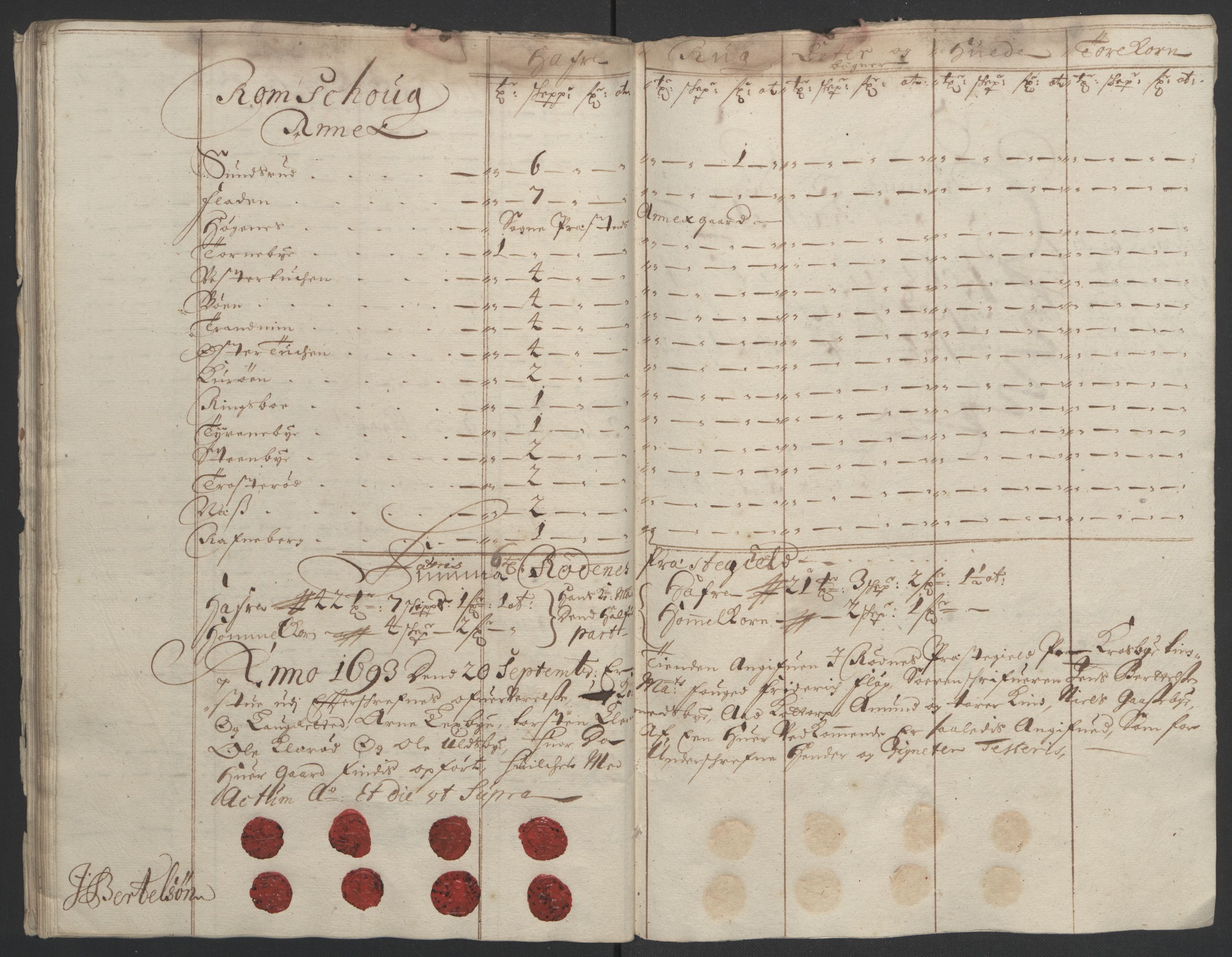 Rentekammeret inntil 1814, Reviderte regnskaper, Fogderegnskap, AV/RA-EA-4092/R05/L0278: Fogderegnskap Rakkestad, 1691-1693, s. 394