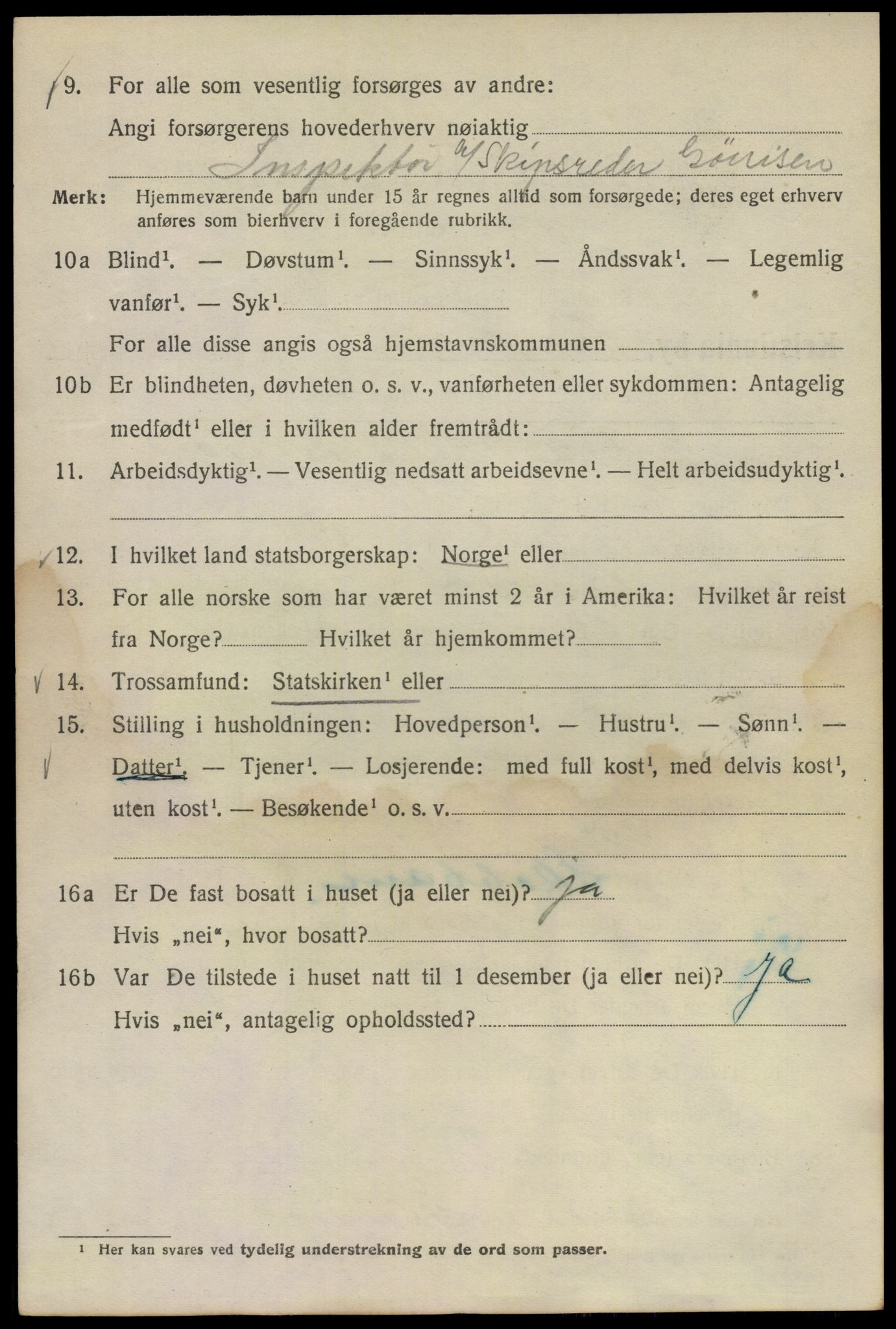 SAO, Folketelling 1920 for 0301 Kristiania kjøpstad, 1920, s. 247492