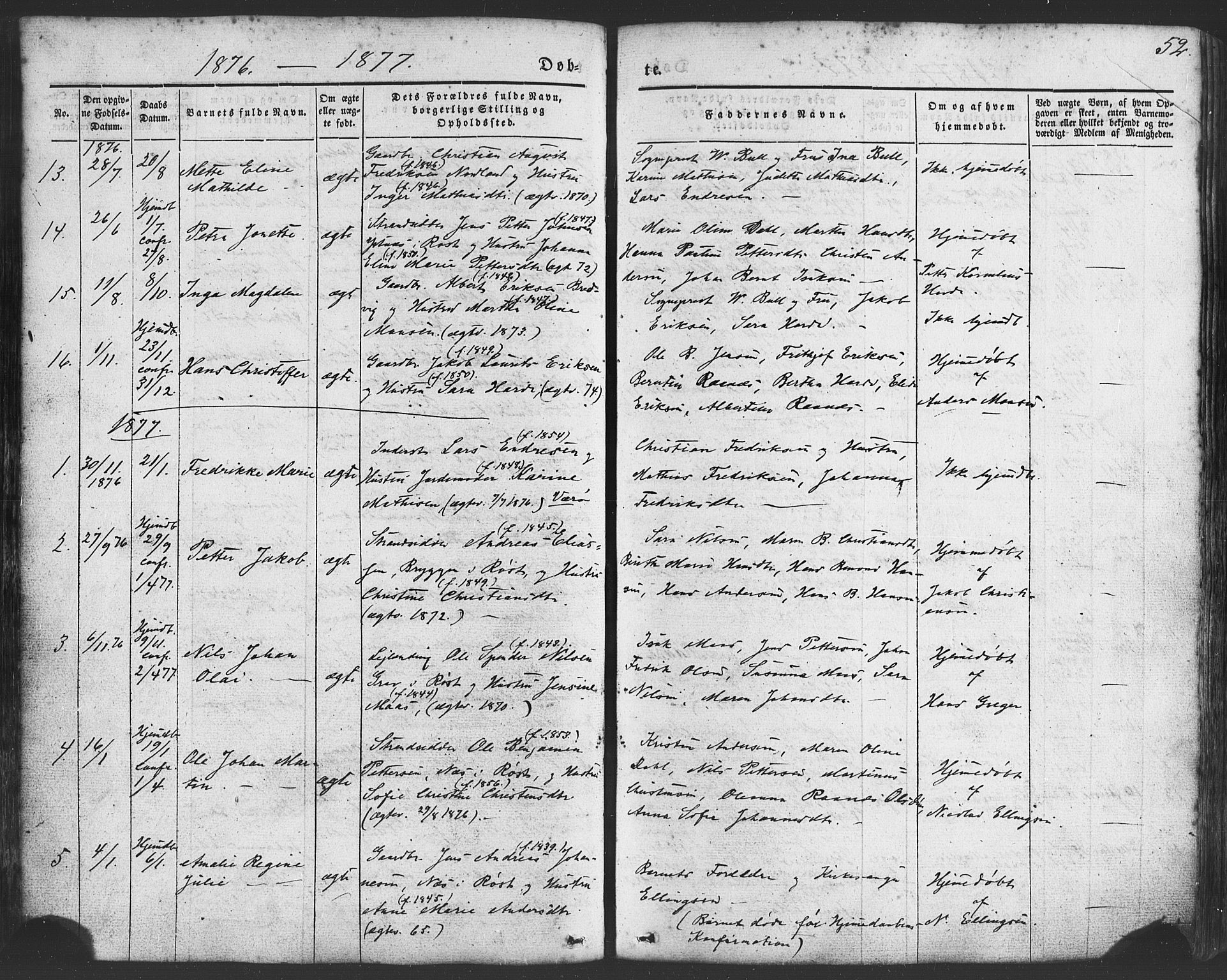 Ministerialprotokoller, klokkerbøker og fødselsregistre - Nordland, SAT/A-1459/807/L0121: Ministerialbok nr. 807A04, 1846-1879, s. 52