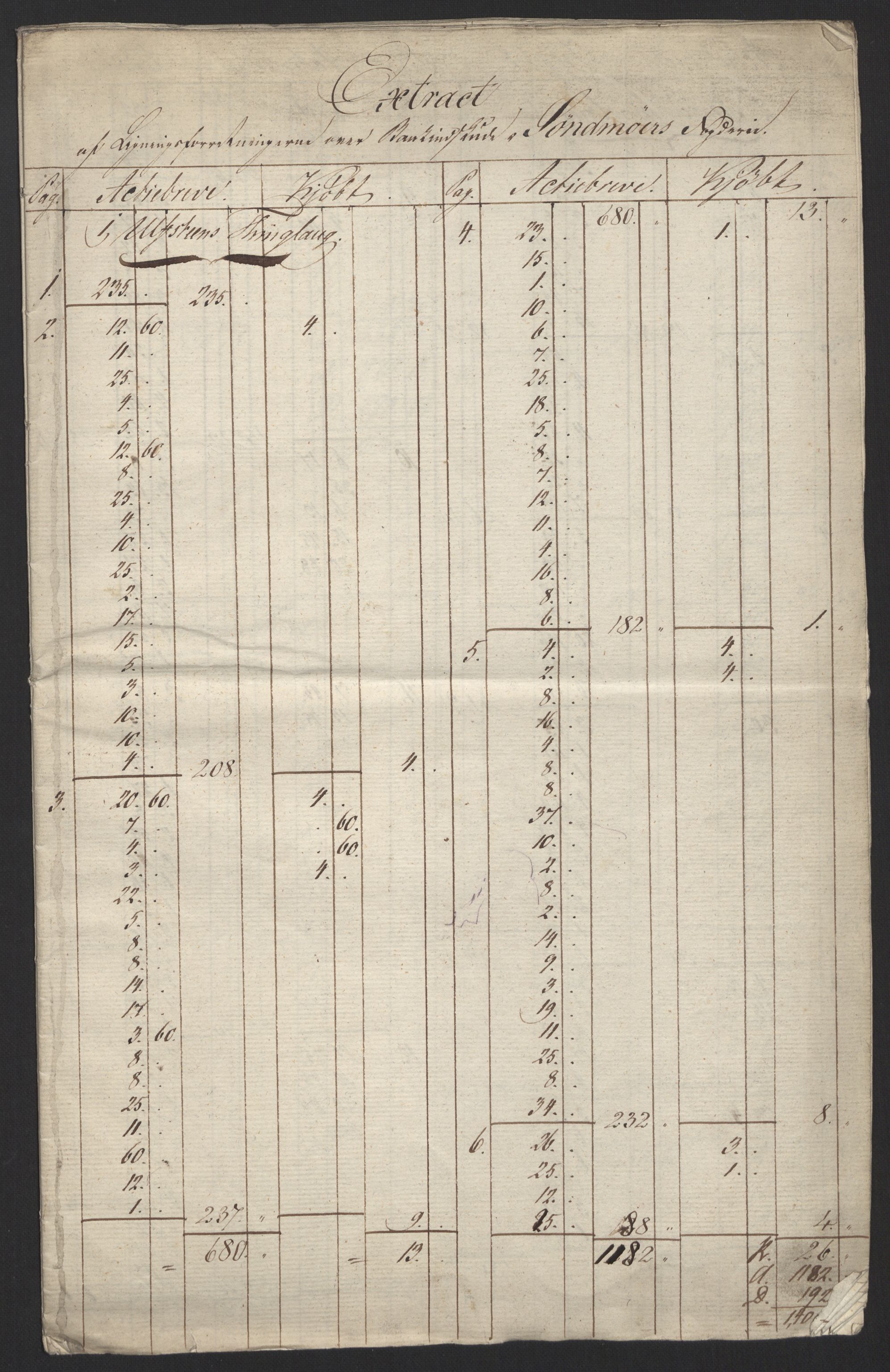 Sølvskatten 1816, NOBA/SOLVSKATTEN/A/L0044: Bind 45: Sunnmøre fogderi, 1816, s. 4