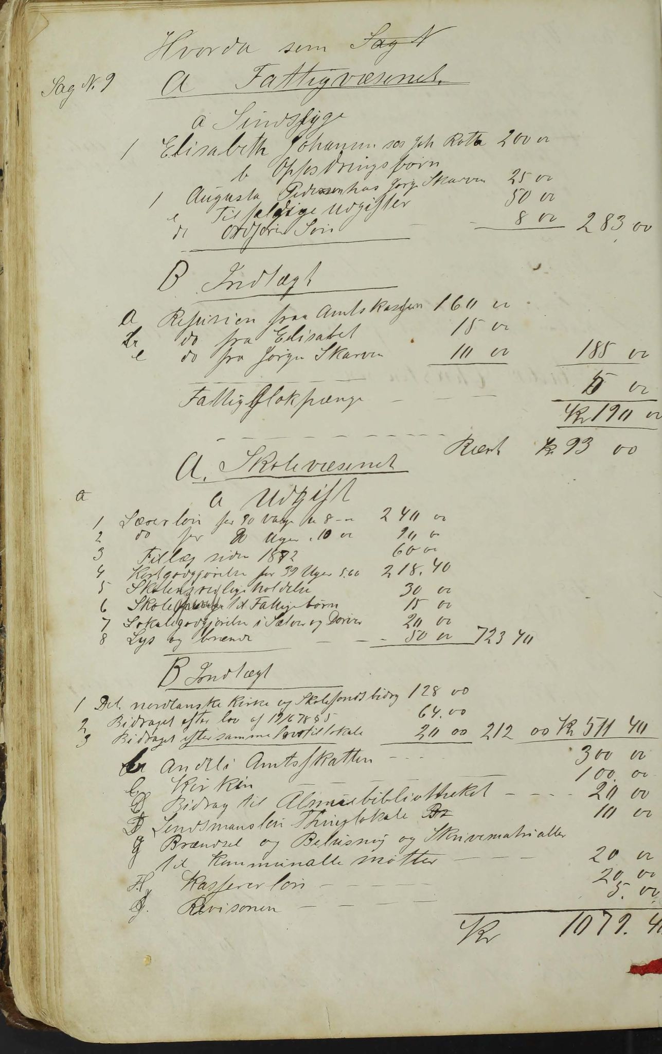 Træna kommune. Formannskapet, AIN/K-18350.150/100/L0001: Forhandlingsprotokoll for Træna, 1872-1904