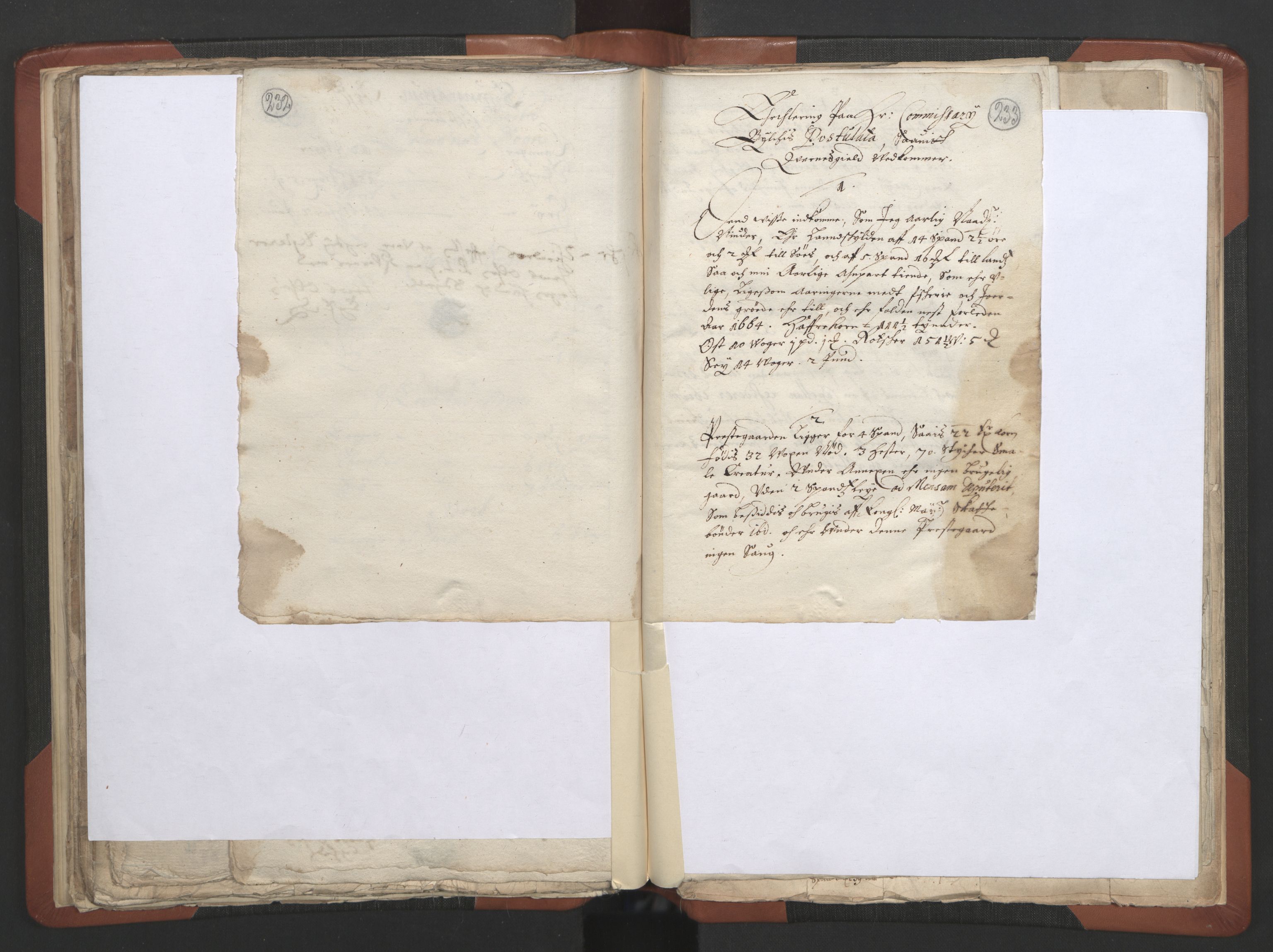RA, Sogneprestenes manntall 1664-1666, nr. 28: Nordmøre prosti, 1664-1666, s. 232-233