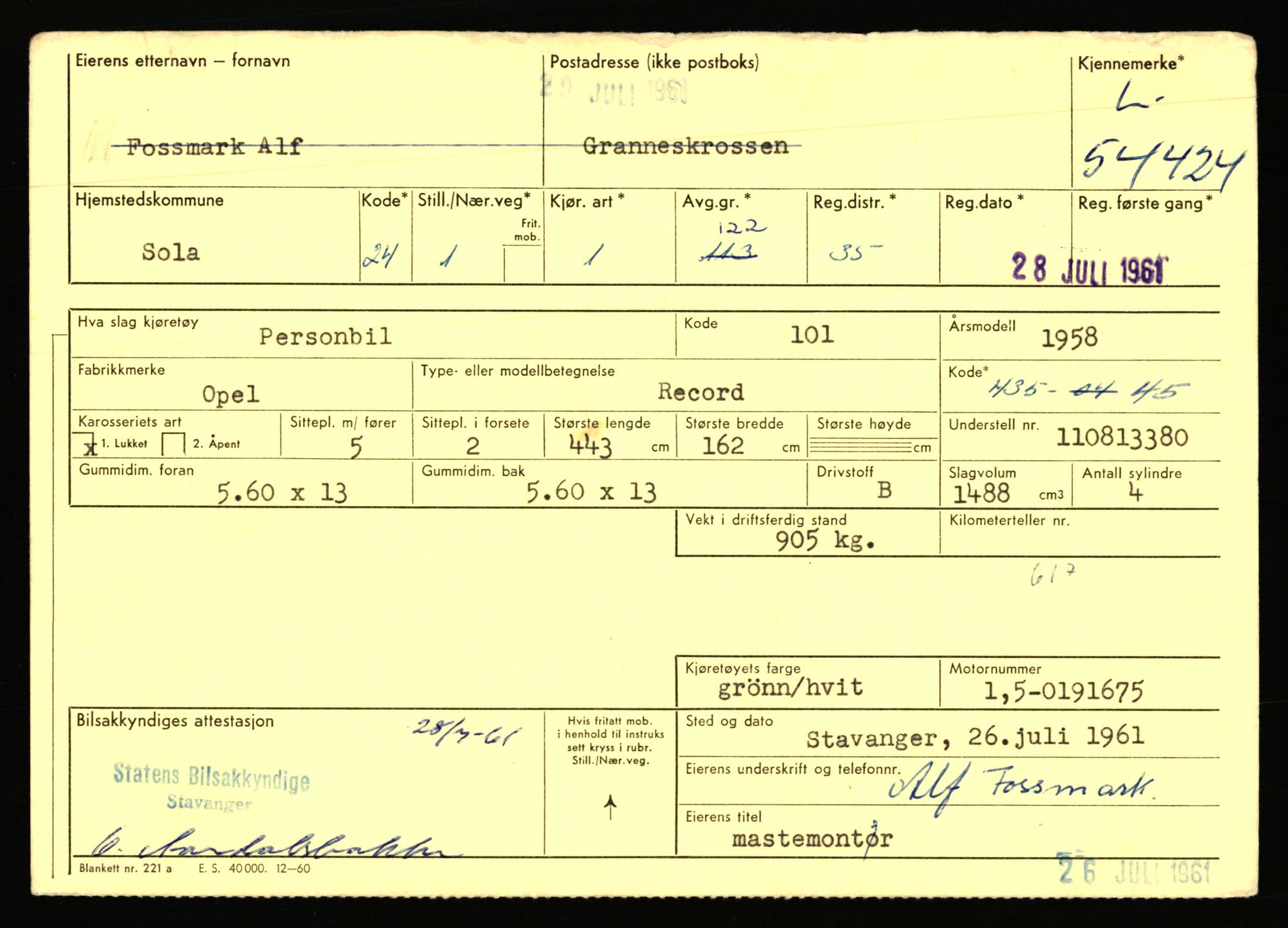 Stavanger trafikkstasjon, AV/SAST-A-101942/0/F/L0054: L-54200 - L-55699, 1930-1971, s. 467