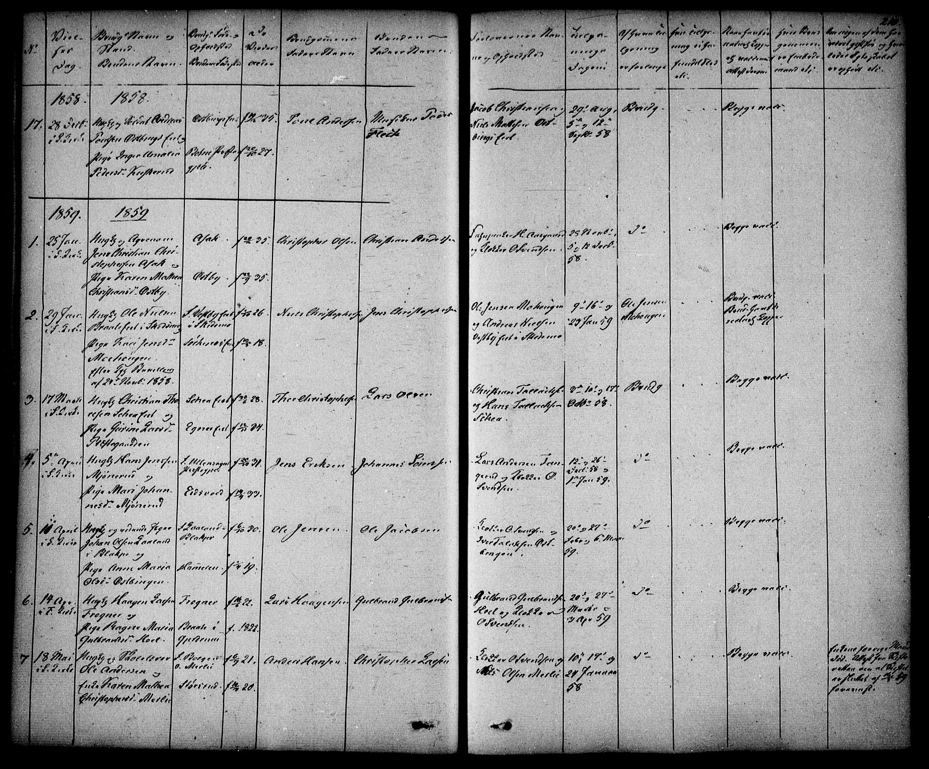 Sørum prestekontor Kirkebøker, SAO/A-10303/F/Fa/L0005: Ministerialbok nr. I 5, 1846-1863, s. 211