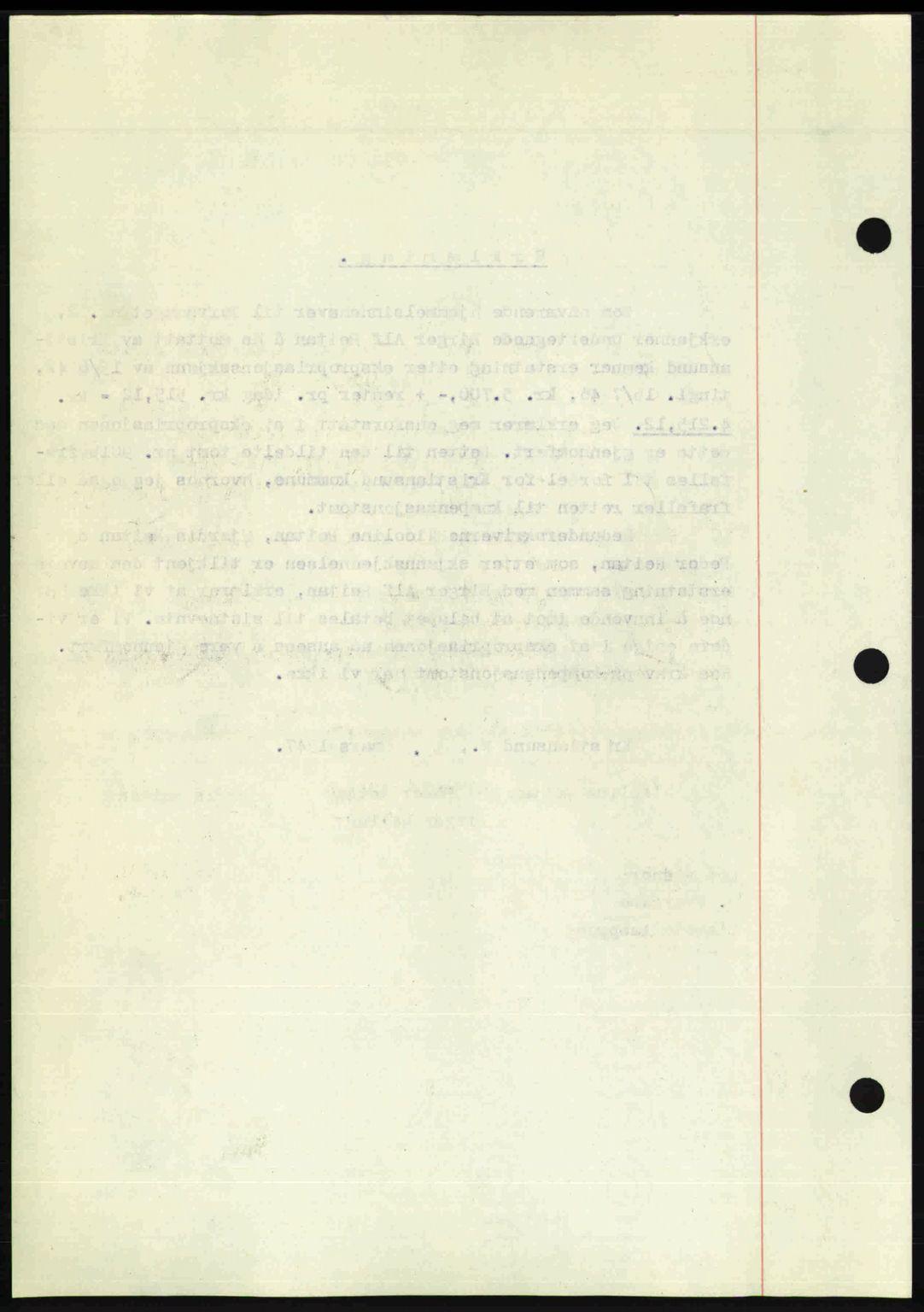 Kristiansund byfogd, AV/SAT-A-4587/A/27: Pantebok nr. 39b, 1946-1947, Dagboknr: 721/1947