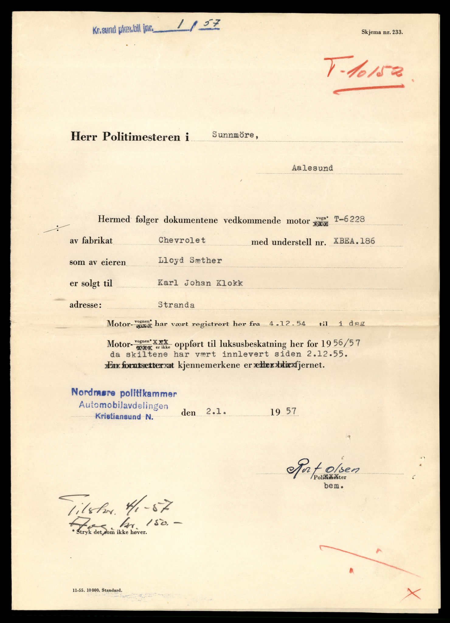 Møre og Romsdal vegkontor - Ålesund trafikkstasjon, AV/SAT-A-4099/F/Fe/L0018: Registreringskort for kjøretøy T 10091 - T 10227, 1927-1998, s. 1939