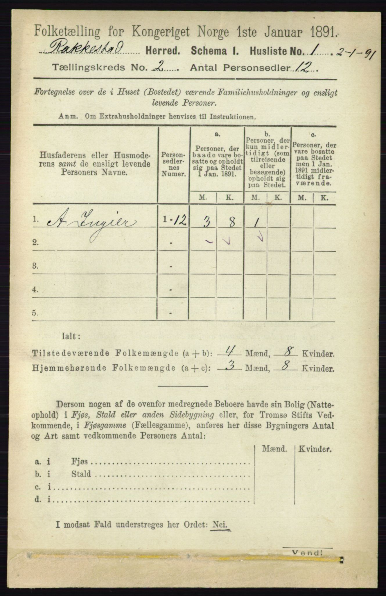 RA, Folketelling 1891 for 0128 Rakkestad herred, 1891, s. 521