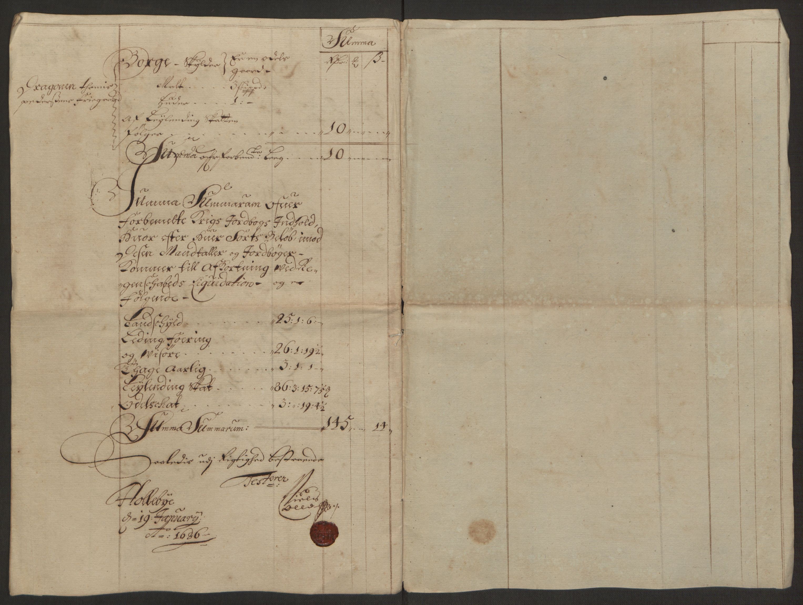 Rentekammeret inntil 1814, Reviderte regnskaper, Fogderegnskap, RA/EA-4092/R03/L0118: Fogderegnskap Onsøy, Tune, Veme og Åbygge fogderi, 1684-1689, s. 201