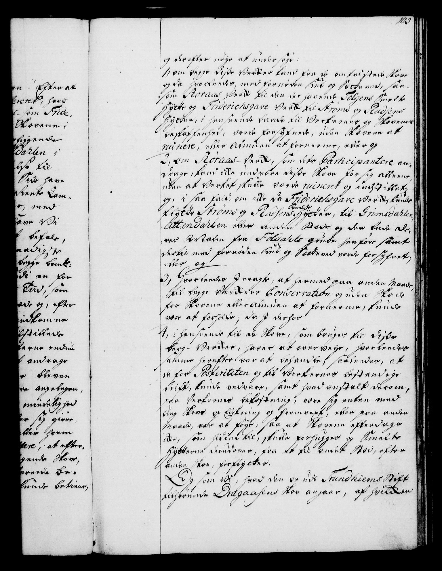 Rentekammeret, Kammerkanselliet, RA/EA-3111/G/Gg/Gga/L0006: Norsk ekspedisjonsprotokoll med register (merket RK 53.6), 1749-1759, s. 103