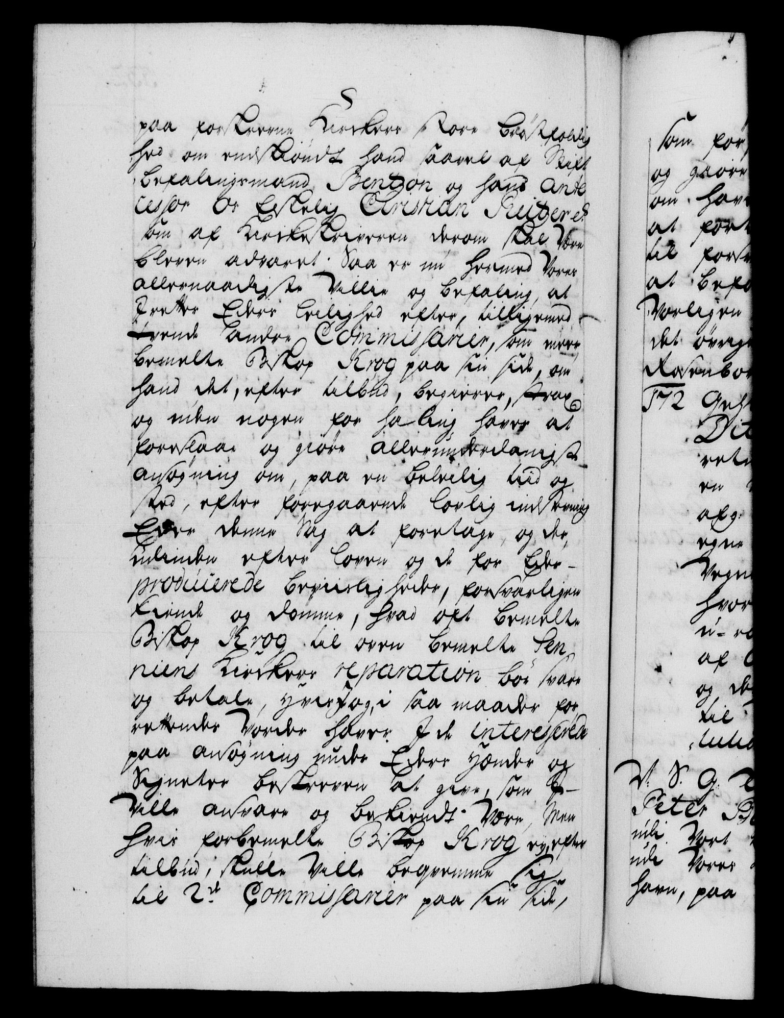 Danske Kanselli 1572-1799, AV/RA-EA-3023/F/Fc/Fca/Fcab/L0023: Norske tegnelser, 1725-1727, s. 532b