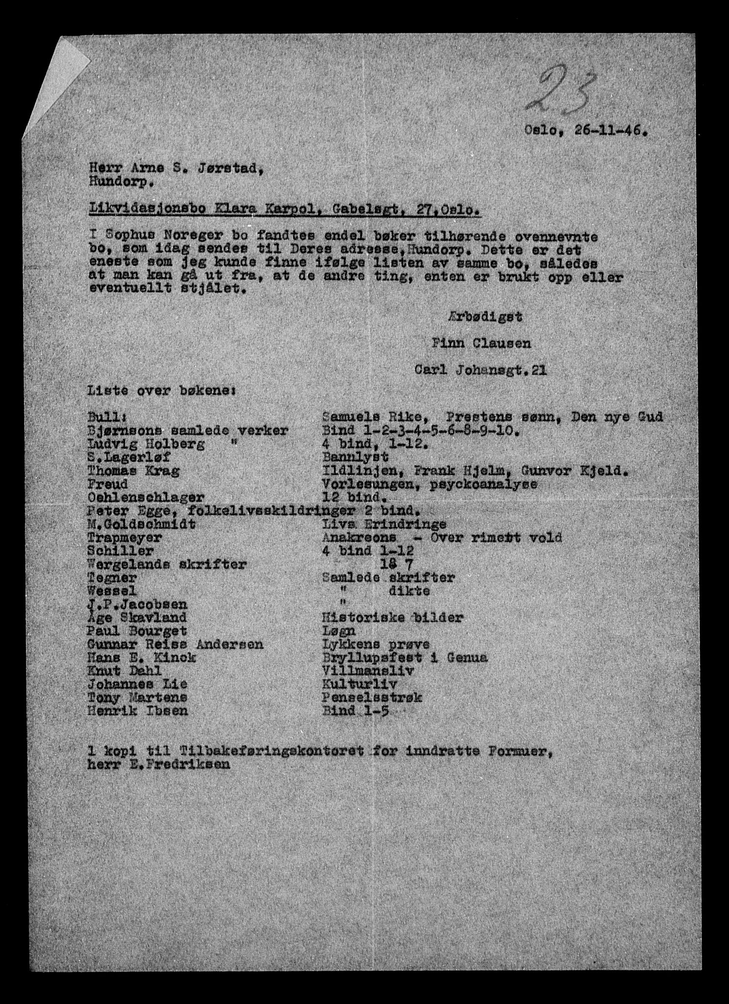 Justisdepartementet, Tilbakeføringskontoret for inndratte formuer, AV/RA-S-1564/H/Hc/Hcc/L0949: --, 1945-1947, s. 411