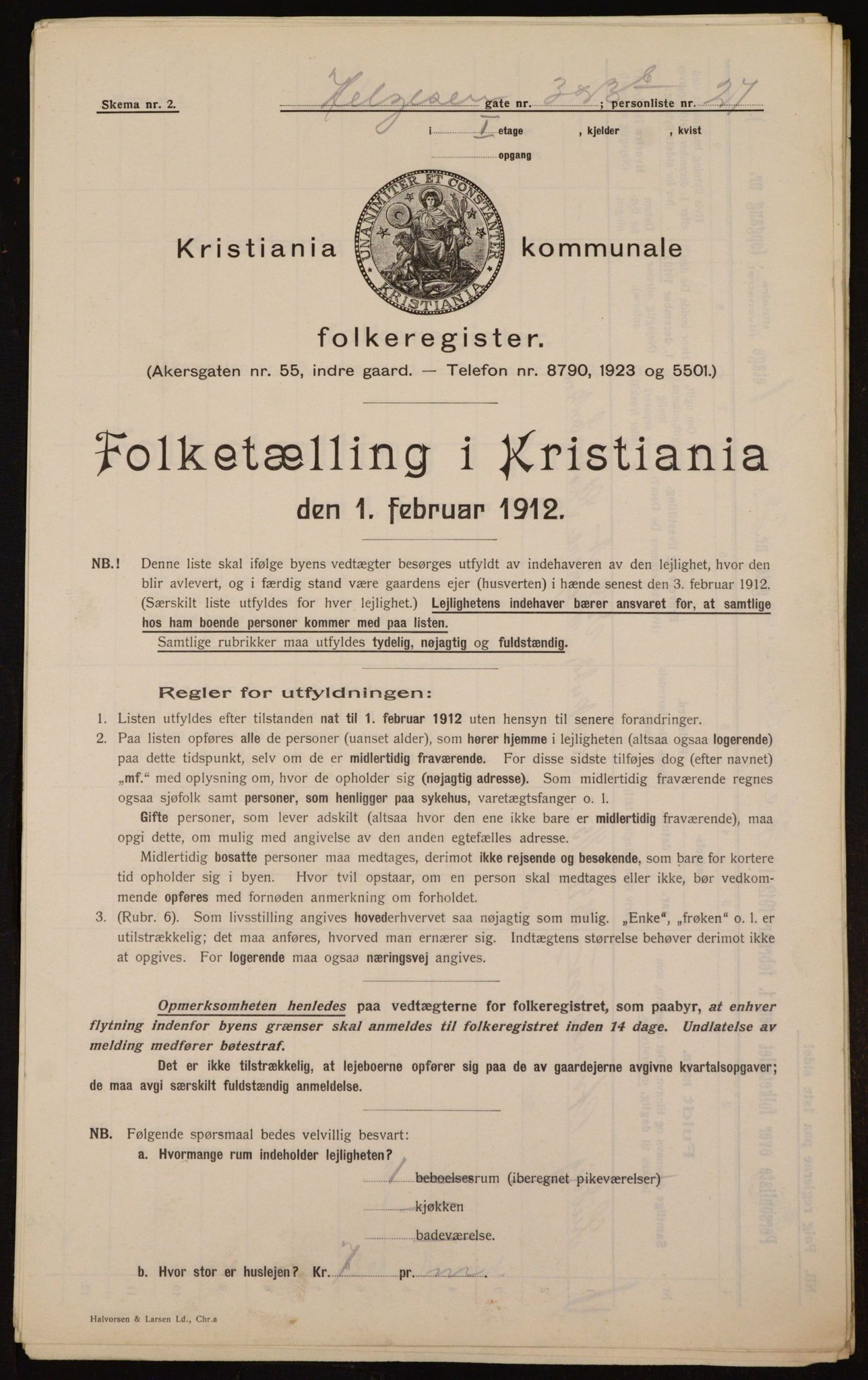 OBA, Kommunal folketelling 1.2.1912 for Kristiania, 1912, s. 37829