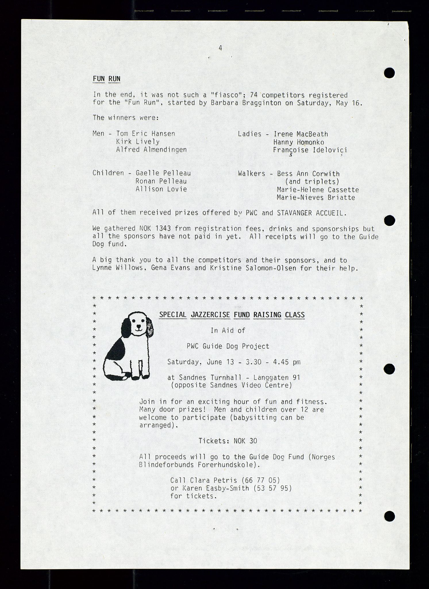 PA 1547 - Petroleum Wives Club, AV/SAST-A-101974/X/Xa/L0002: Newsletter, 1979-1987