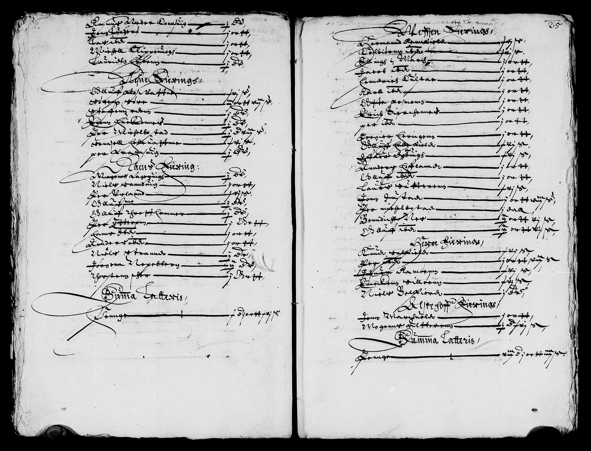 Rentekammeret inntil 1814, Reviderte regnskaper, Lensregnskaper, AV/RA-EA-5023/R/Rb/Rbz/L0015: Nordlandenes len, 1621-1625