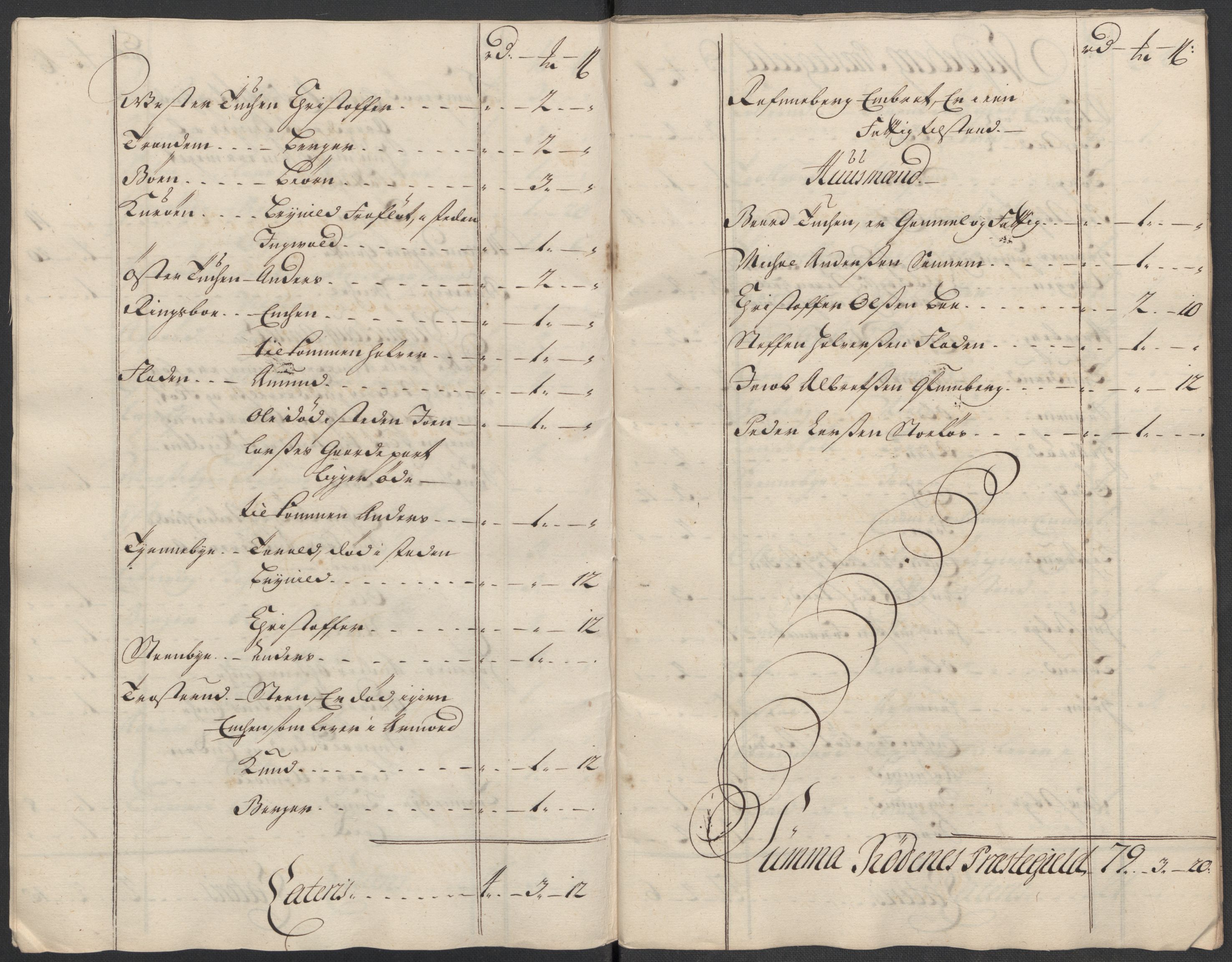 Rentekammeret inntil 1814, Reviderte regnskaper, Fogderegnskap, AV/RA-EA-4092/R07/L0315: Fogderegnskap Rakkestad, Heggen og Frøland, 1718, s. 58