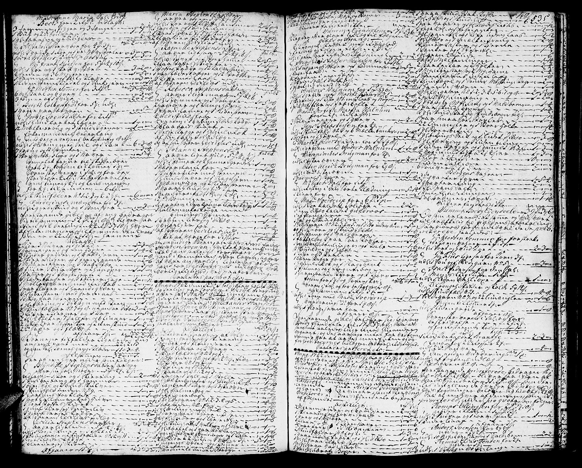Helgeland sorenskriveri, AV/SAT-A-0004/3/3A/L0013: Skifteprotokoll 8B, 1740-1743, s. 534b-535a