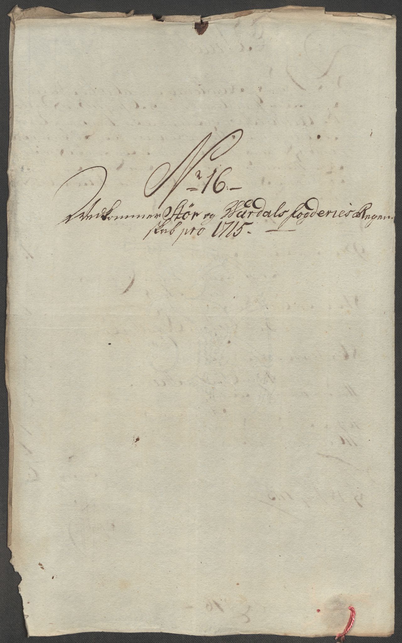 Rentekammeret inntil 1814, Reviderte regnskaper, Fogderegnskap, RA/EA-4092/R62/L4205: Fogderegnskap Stjørdal og Verdal, 1715, s. 179