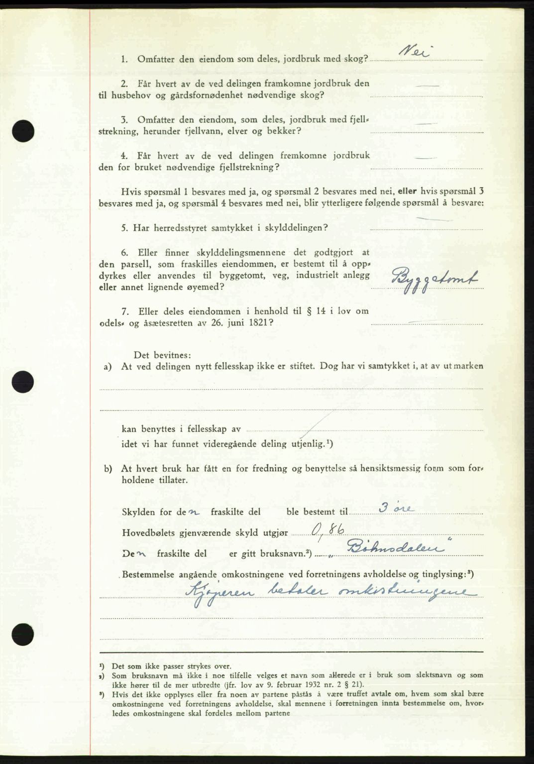 Idd og Marker sorenskriveri, AV/SAO-A-10283/G/Gb/Gbb/L0012: Pantebok nr. A12, 1949-1949, Dagboknr: 1444/1949