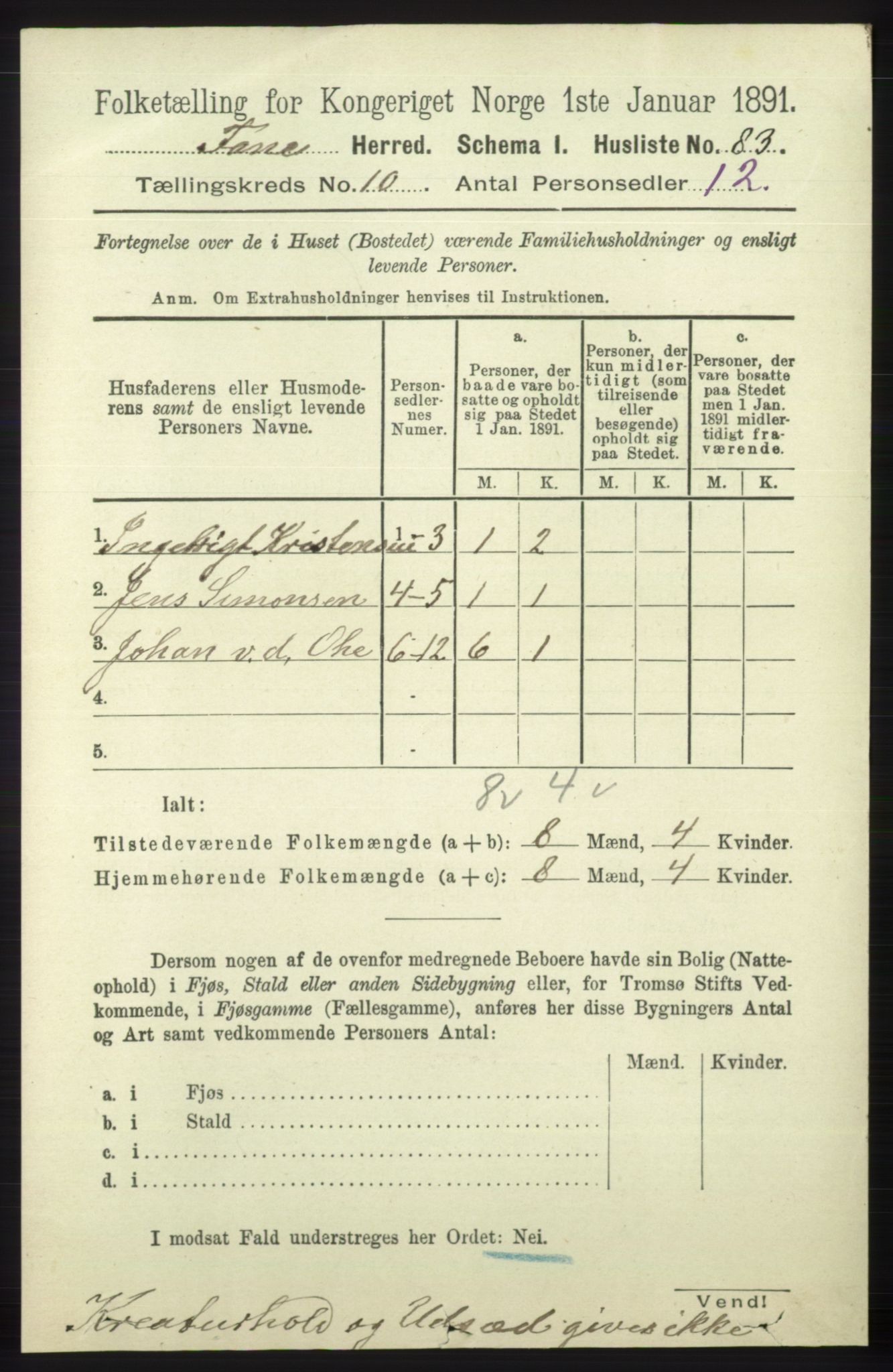 RA, Folketelling 1891 for 1249 Fana herred, 1891, s. 5431