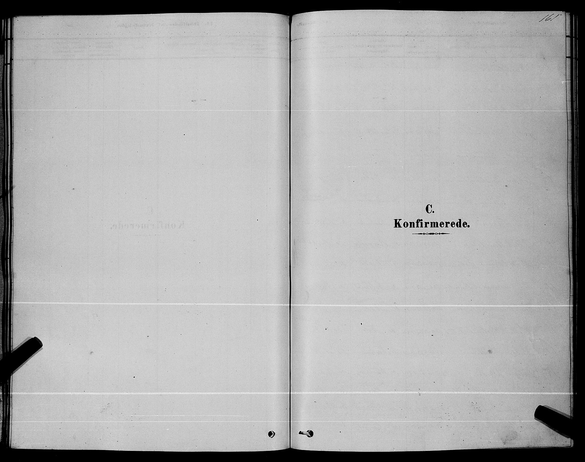 Nøtterøy kirkebøker, SAKO/A-354/G/Ga/L0003: Klokkerbok nr. I 3, 1878-1893, s. 161