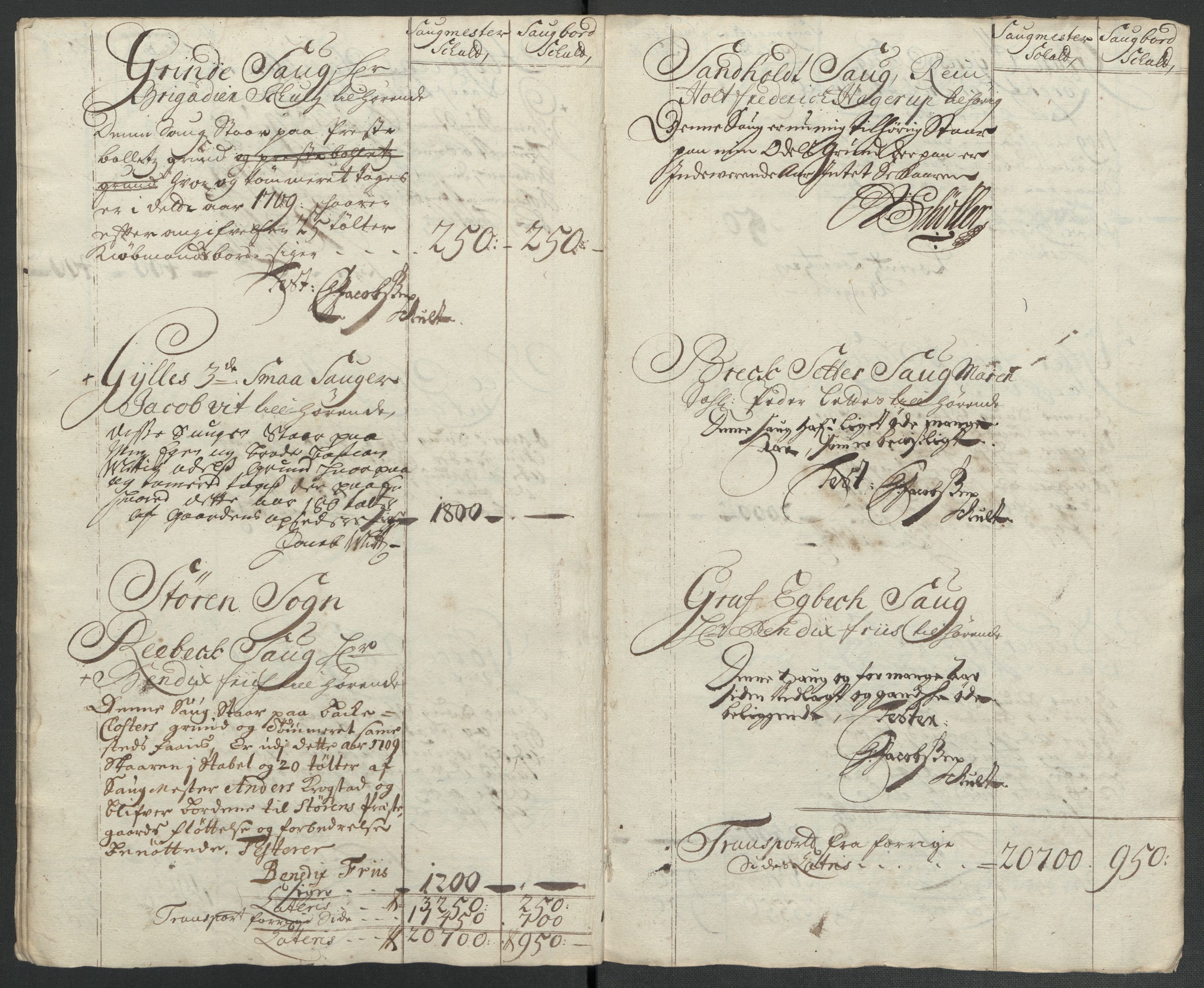 Rentekammeret inntil 1814, Reviderte regnskaper, Fogderegnskap, AV/RA-EA-4092/R60/L3959: Fogderegnskap Orkdal og Gauldal, 1709, s. 128