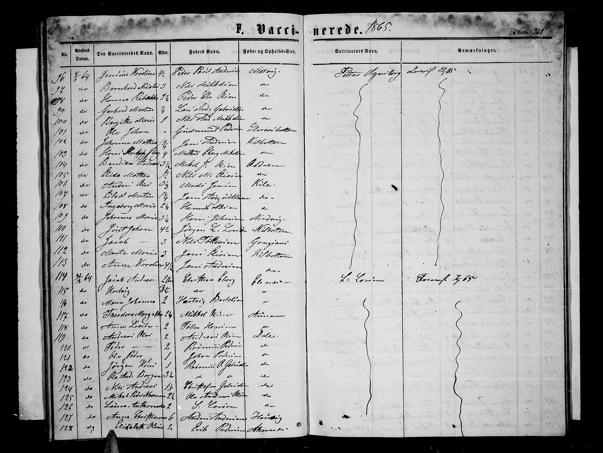 Trondenes sokneprestkontor, AV/SATØ-S-1319/H/Hb/L0008klokker: Klokkerbok nr. 8, 1863-1869, s. 201