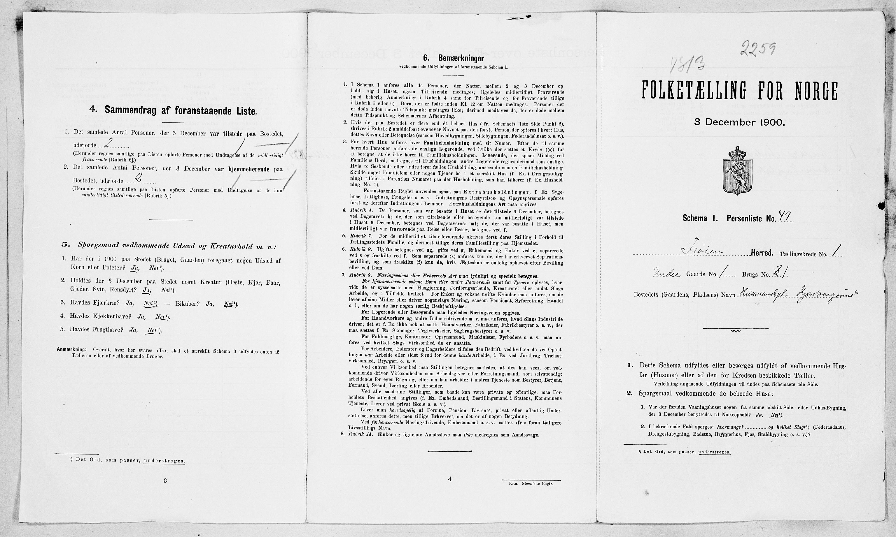 SAT, Folketelling 1900 for 1619 Frøya herred, 1900, s. 32