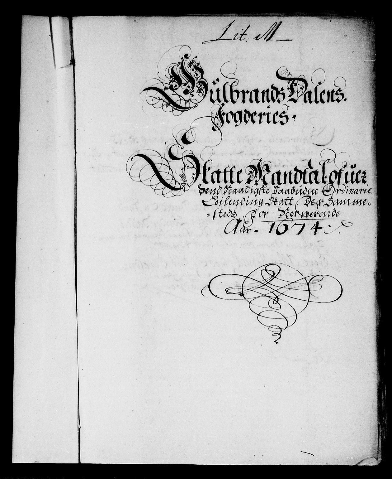 Rentekammeret inntil 1814, Reviderte regnskaper, Stiftamtstueregnskaper, Landkommissariatet på Akershus og Akershus stiftamt, AV/RA-EA-5869/R/Rb/L0095: Akershus stiftamt, 1674