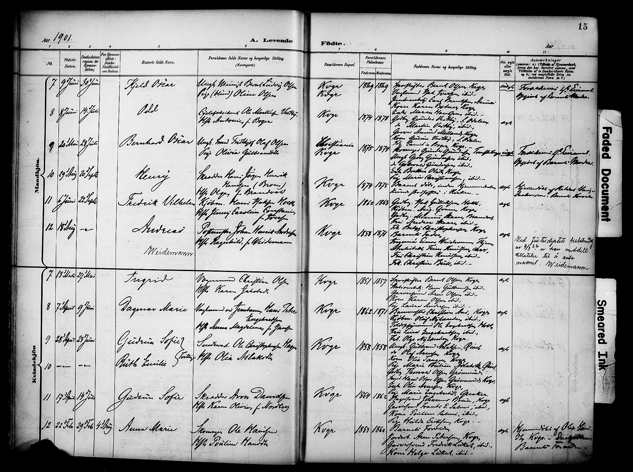 Vinger prestekontor, AV/SAH-PREST-024/H/Ha/Haa/L0016: Ministerialbok nr. 16, 1898-1920, s. 15