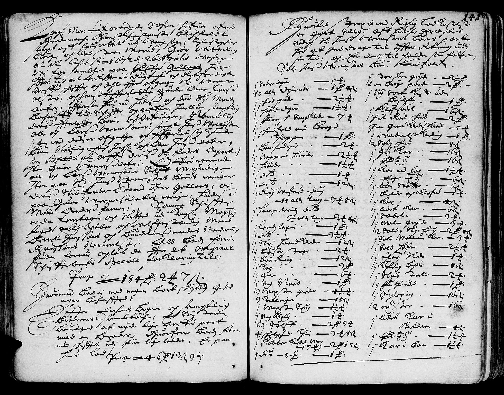 Hedemarken sorenskriveri, SAH/TING-034/J/Ja/L0001: Skifteprotokoll, 1662-1673, s. 140b-141a
