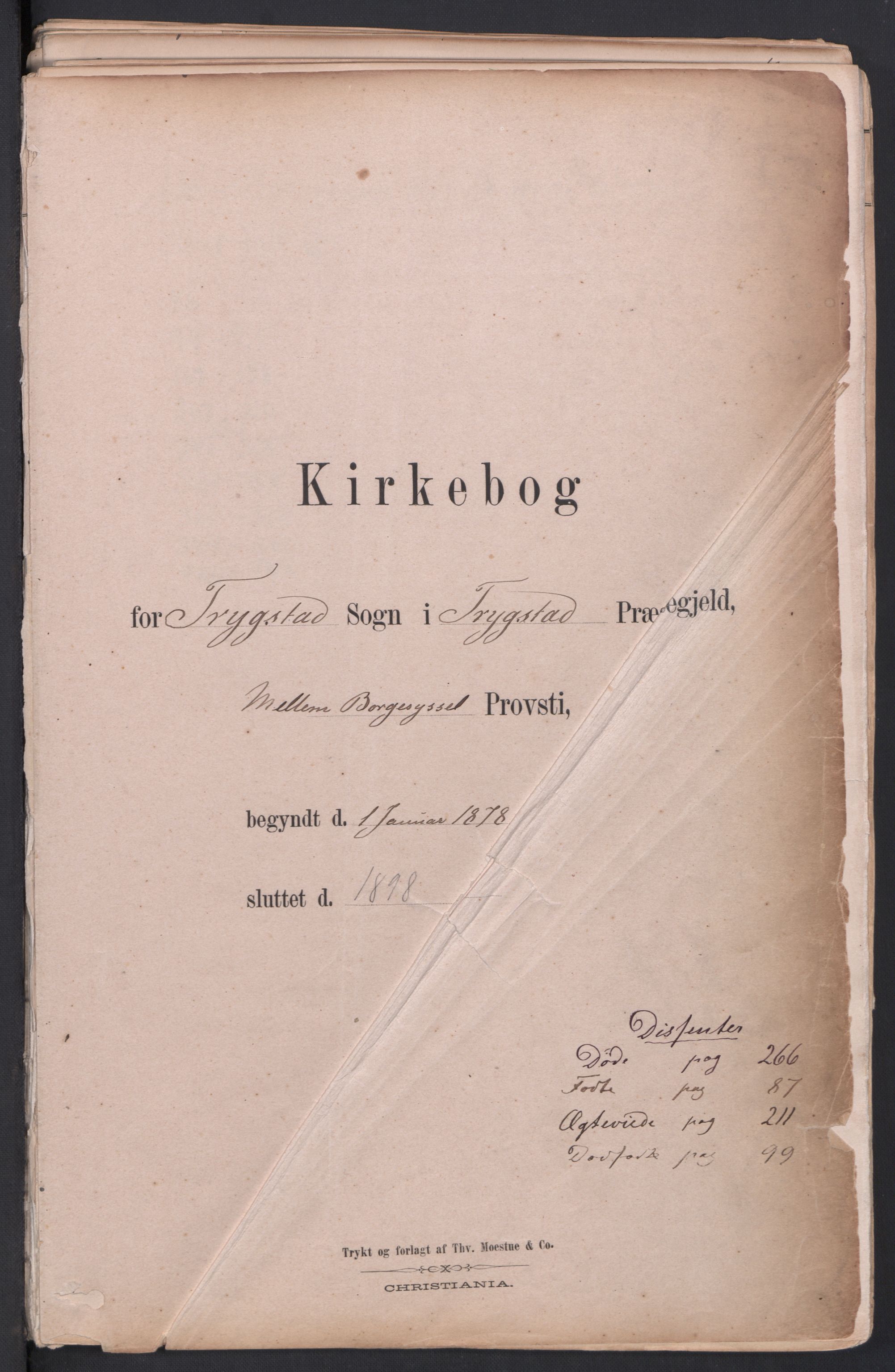Trøgstad prestekontor Kirkebøker, SAO/A-10925/F/Fa/L0010: Ministerialbok nr. I 10, 1878-1898