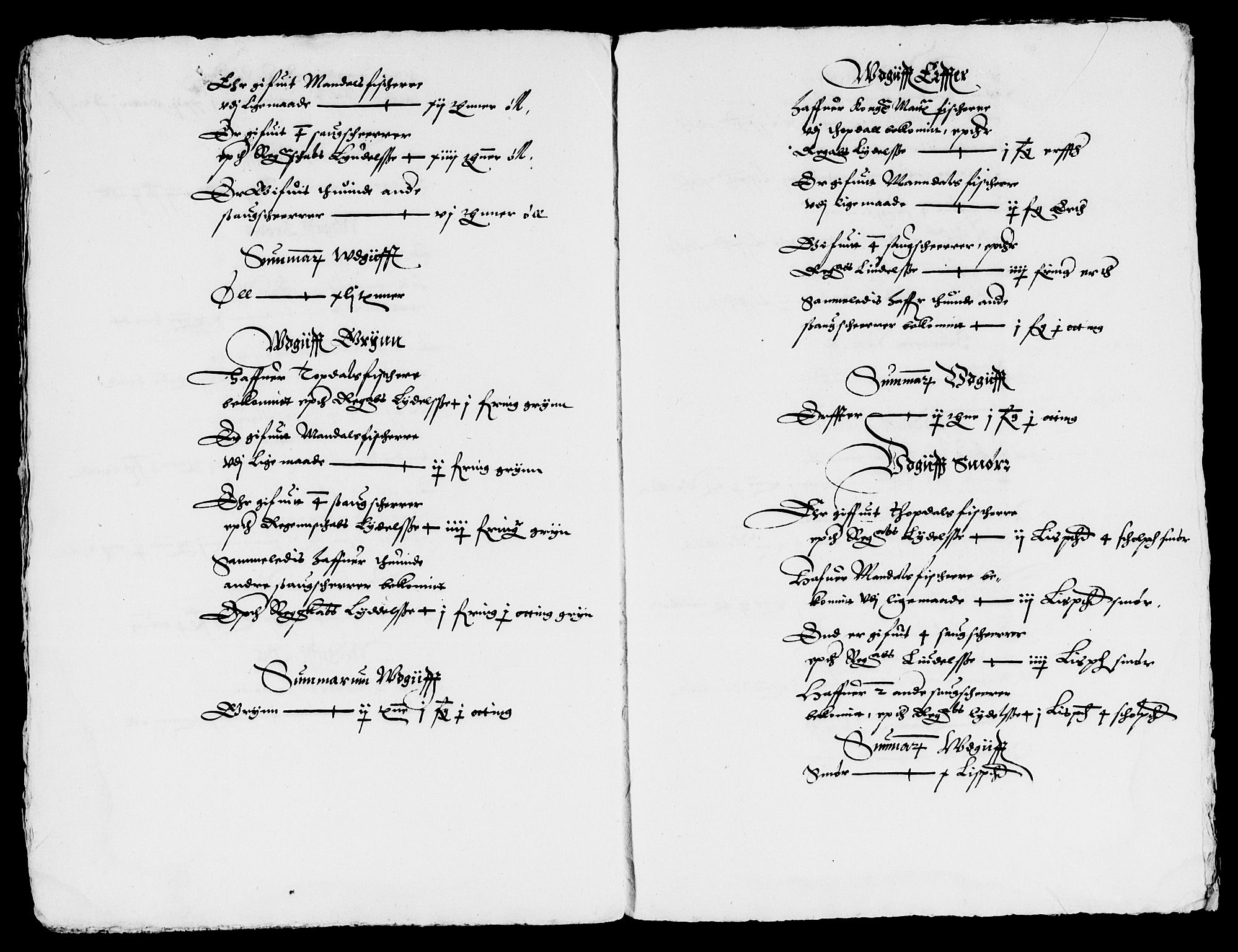 Rentekammeret inntil 1814, Reviderte regnskaper, Lensregnskaper, AV/RA-EA-5023/R/Rb/Rbq/L0001: Nedenes len. Mandals len. Råbyggelag., 1592-1607