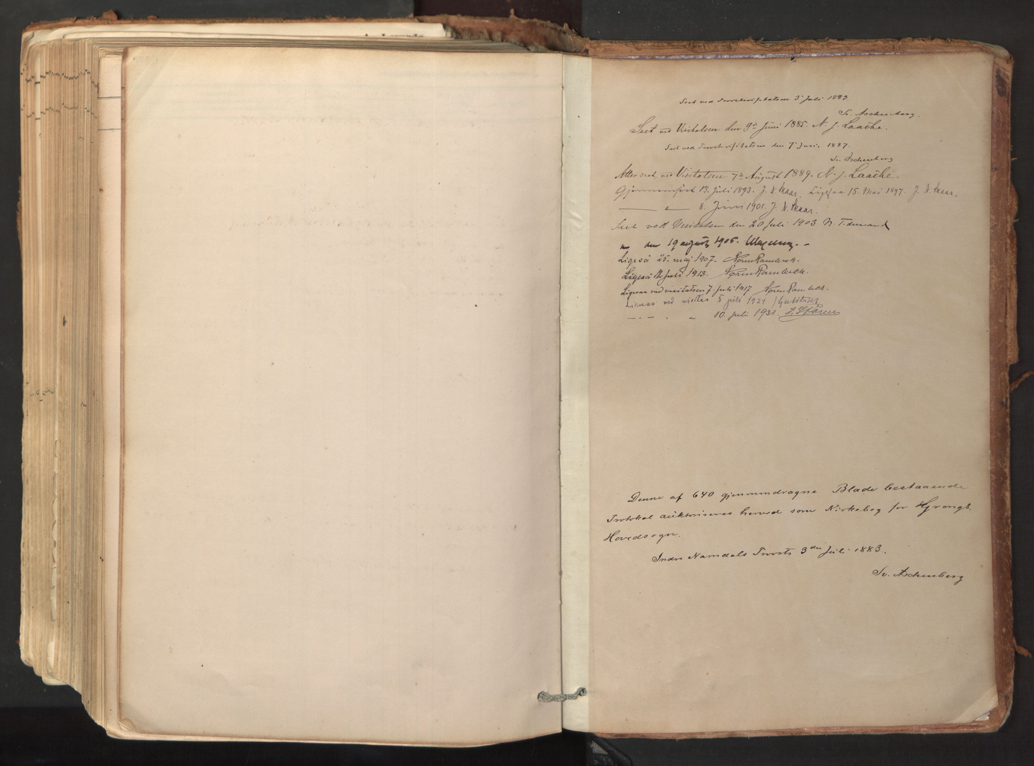 Ministerialprotokoller, klokkerbøker og fødselsregistre - Nord-Trøndelag, AV/SAT-A-1458/758/L0519: Ministerialbok nr. 758A04, 1880-1926