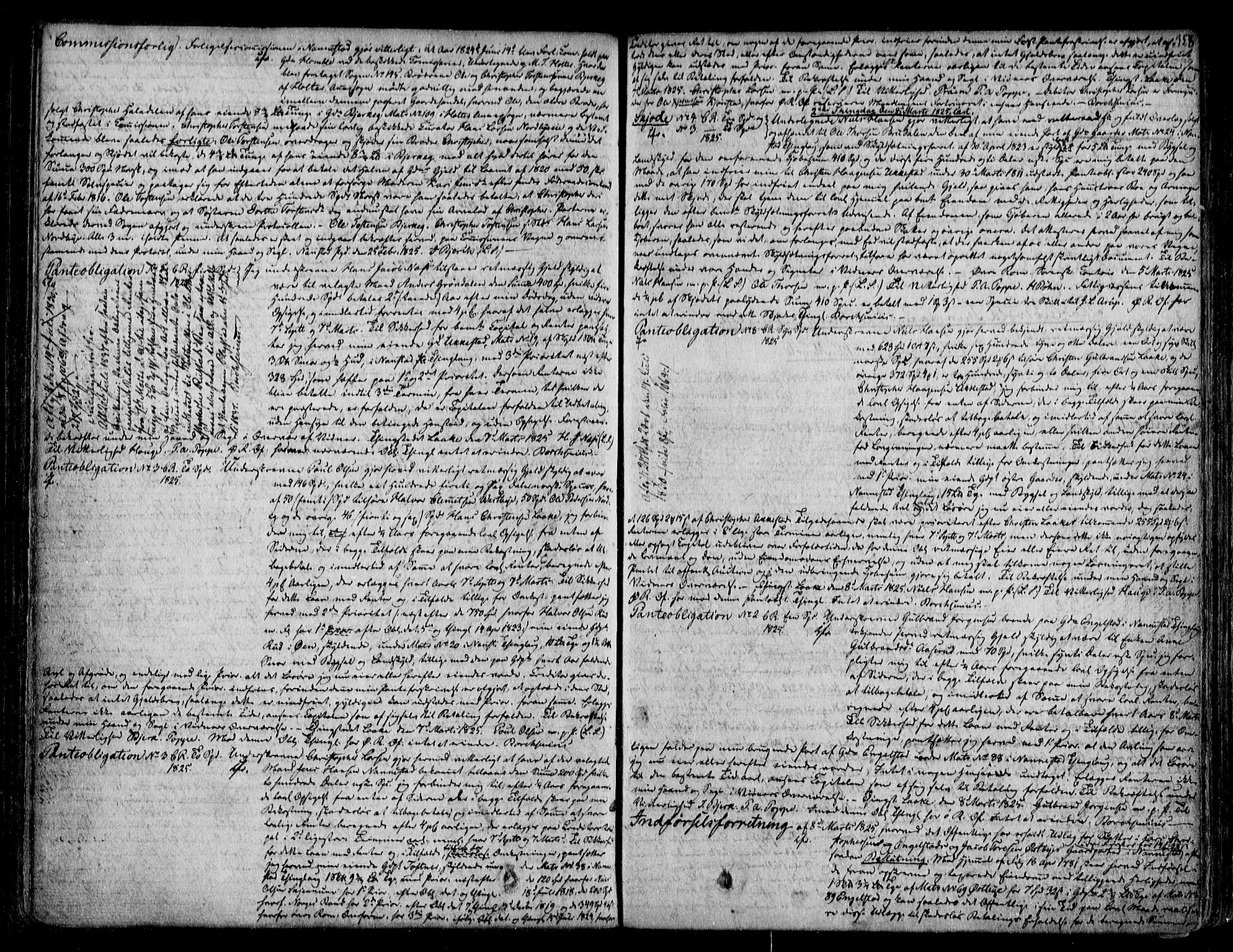 Øvre Romerike sorenskriveri, SAO/A-10649/G/Gb/L0007: Pantebok nr. 7, 1820-1829, s. 358