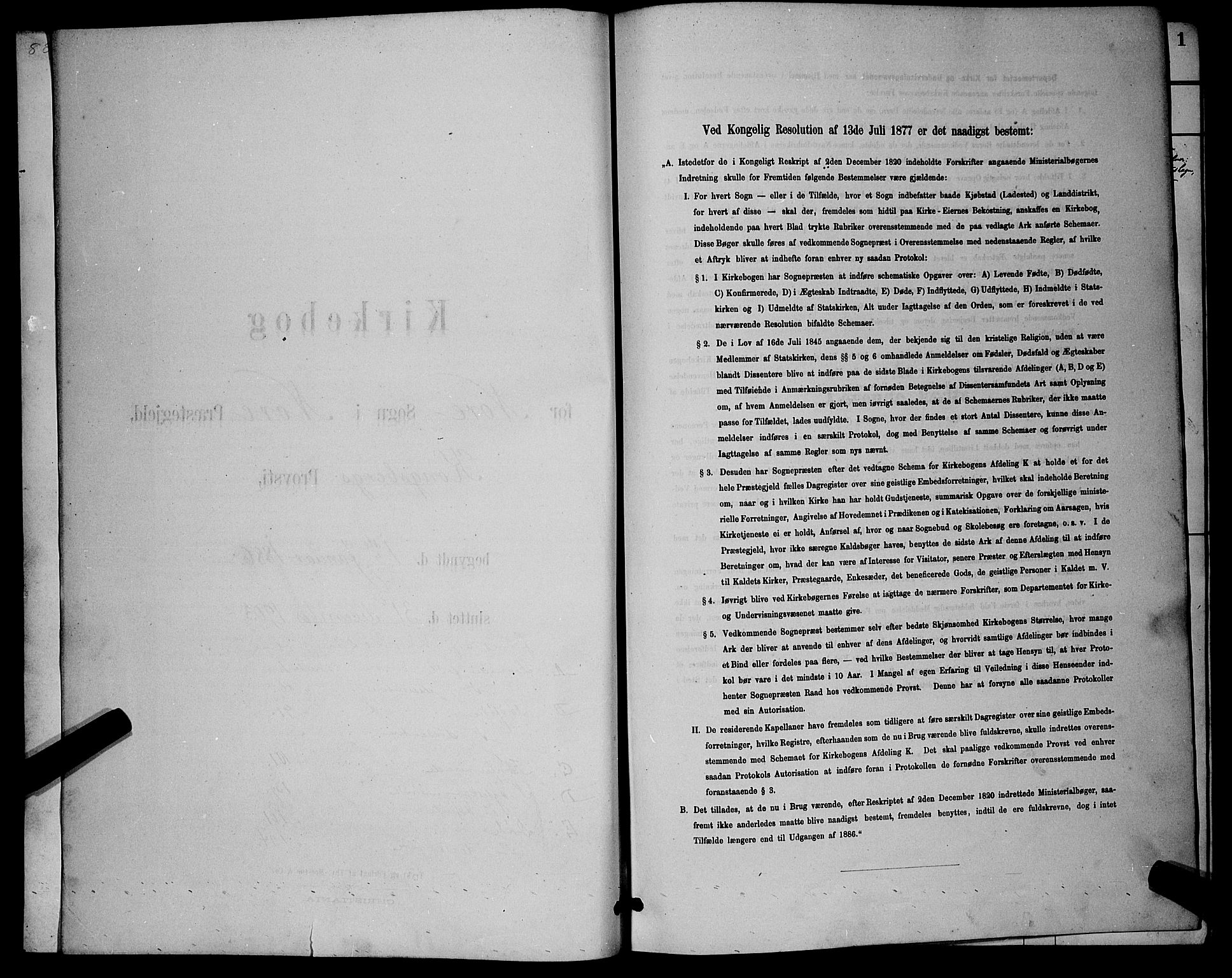 Nore kirkebøker, SAKO/A-238/G/Ga/L0003: Klokkerbok nr. I 3, 1886-1903