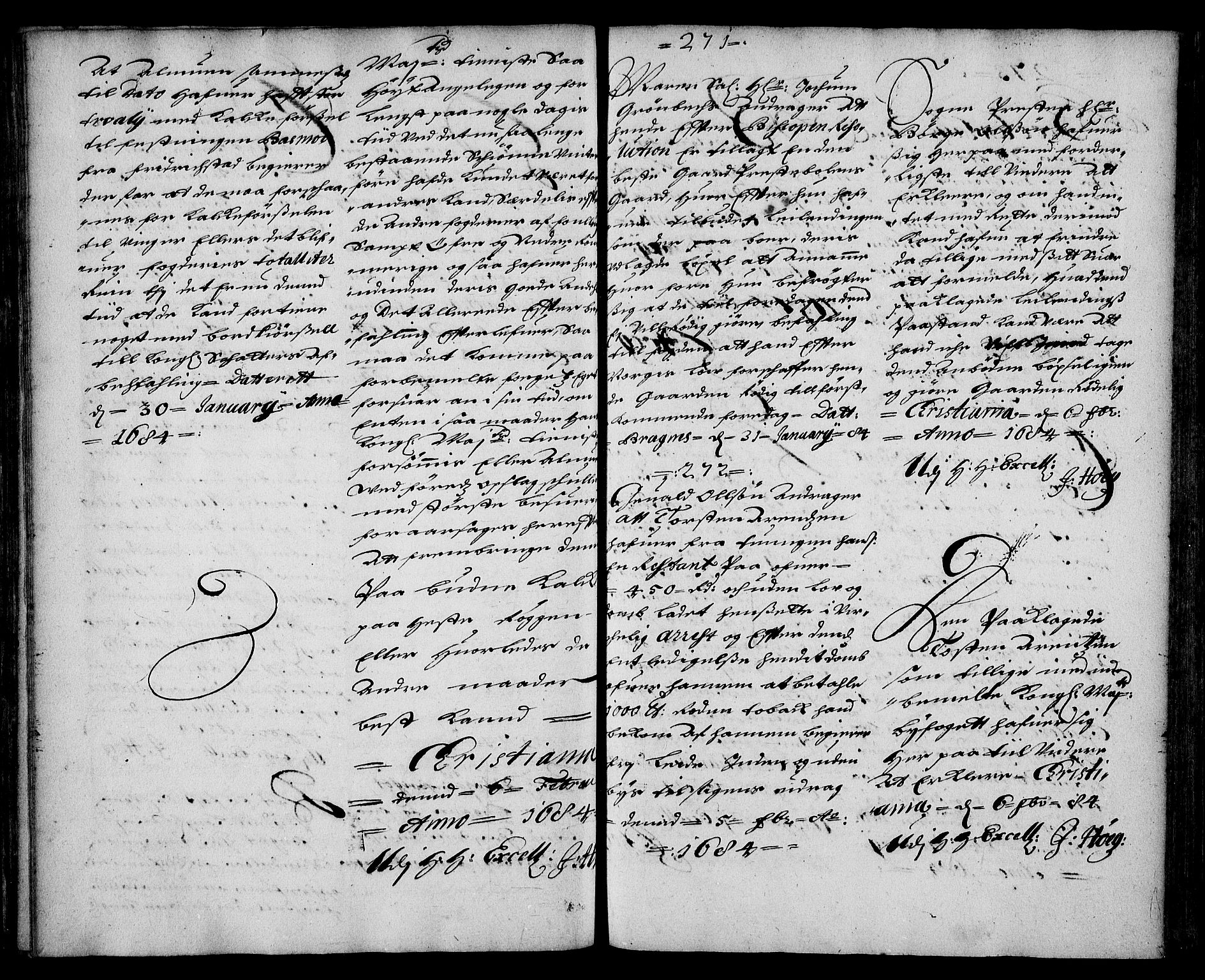 Stattholderembetet 1572-1771, AV/RA-EA-2870/Ae/L0001: Supplikasjons- og resolusjonsprotokoll, 1683-1684