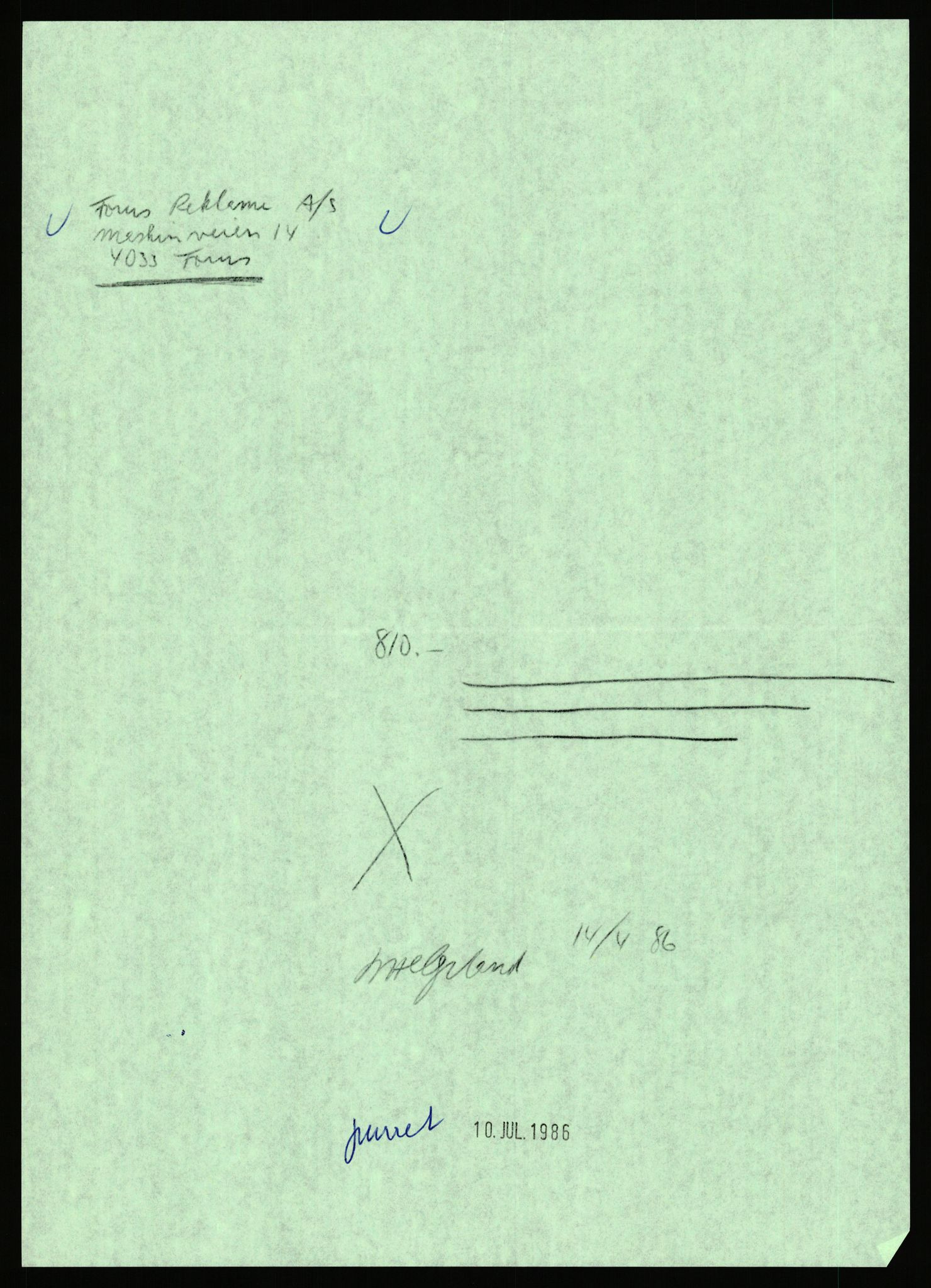 Stavanger byfogd, AV/SAST-A-101408/002/J/Jd/Jde/L0110: Registreringsmeldinger og bilag. Aksjeselskap, 2620-2654, 1984