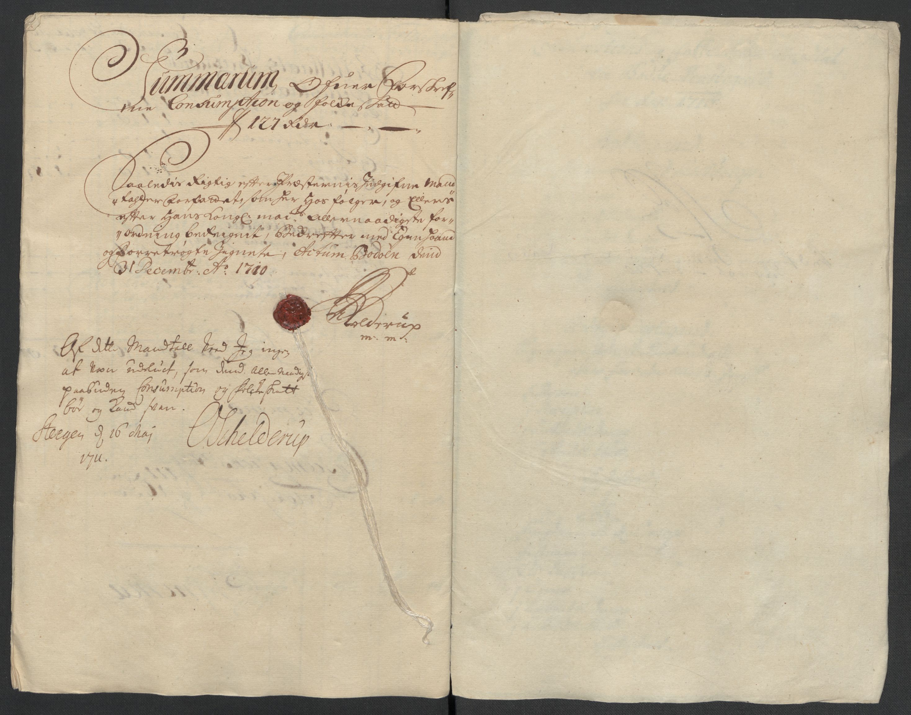 Rentekammeret inntil 1814, Reviderte regnskaper, Fogderegnskap, RA/EA-4092/R66/L4581: Fogderegnskap Salten, 1707-1710, s. 477