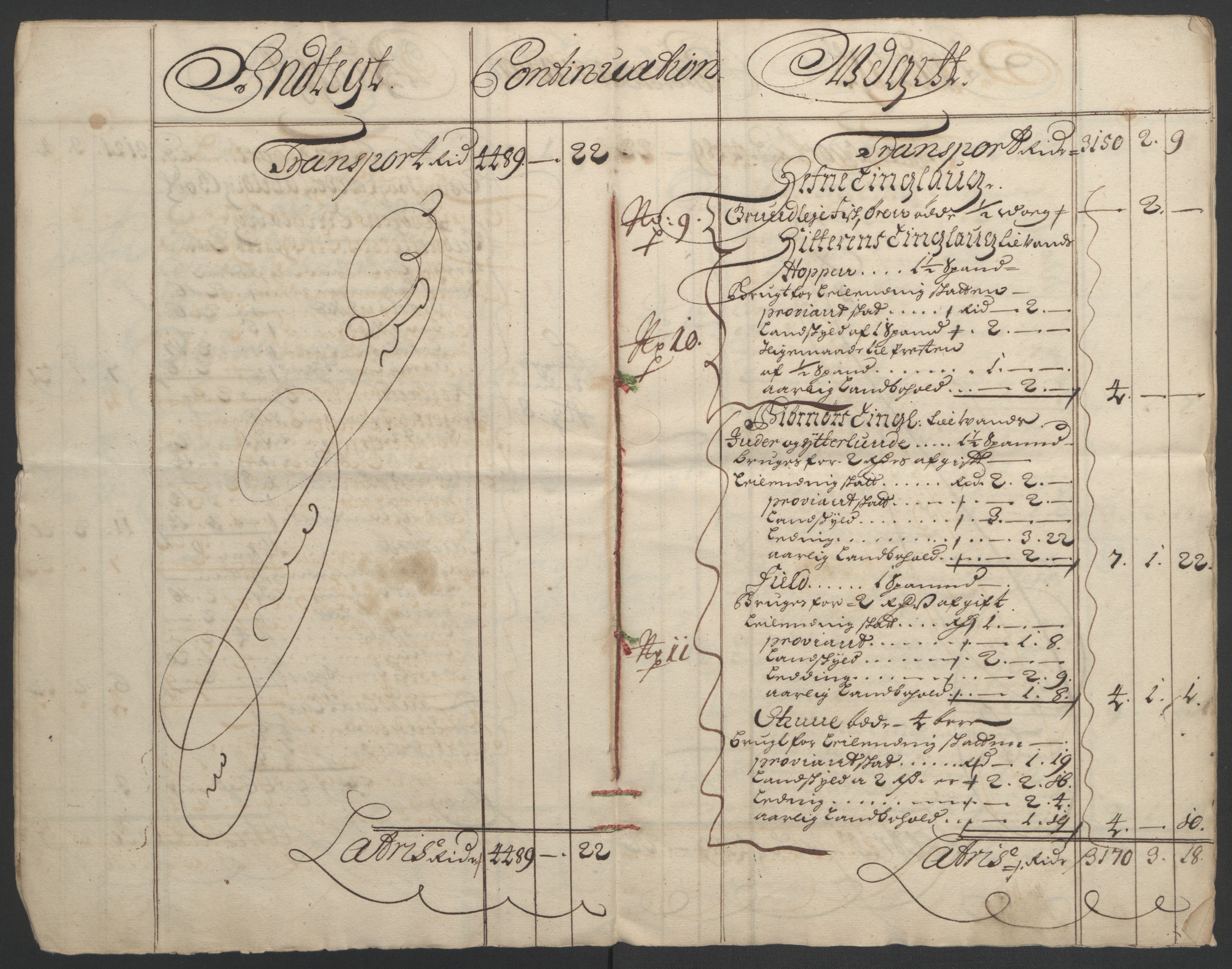 Rentekammeret inntil 1814, Reviderte regnskaper, Fogderegnskap, AV/RA-EA-4092/R57/L3849: Fogderegnskap Fosen, 1692-1693, s. 377