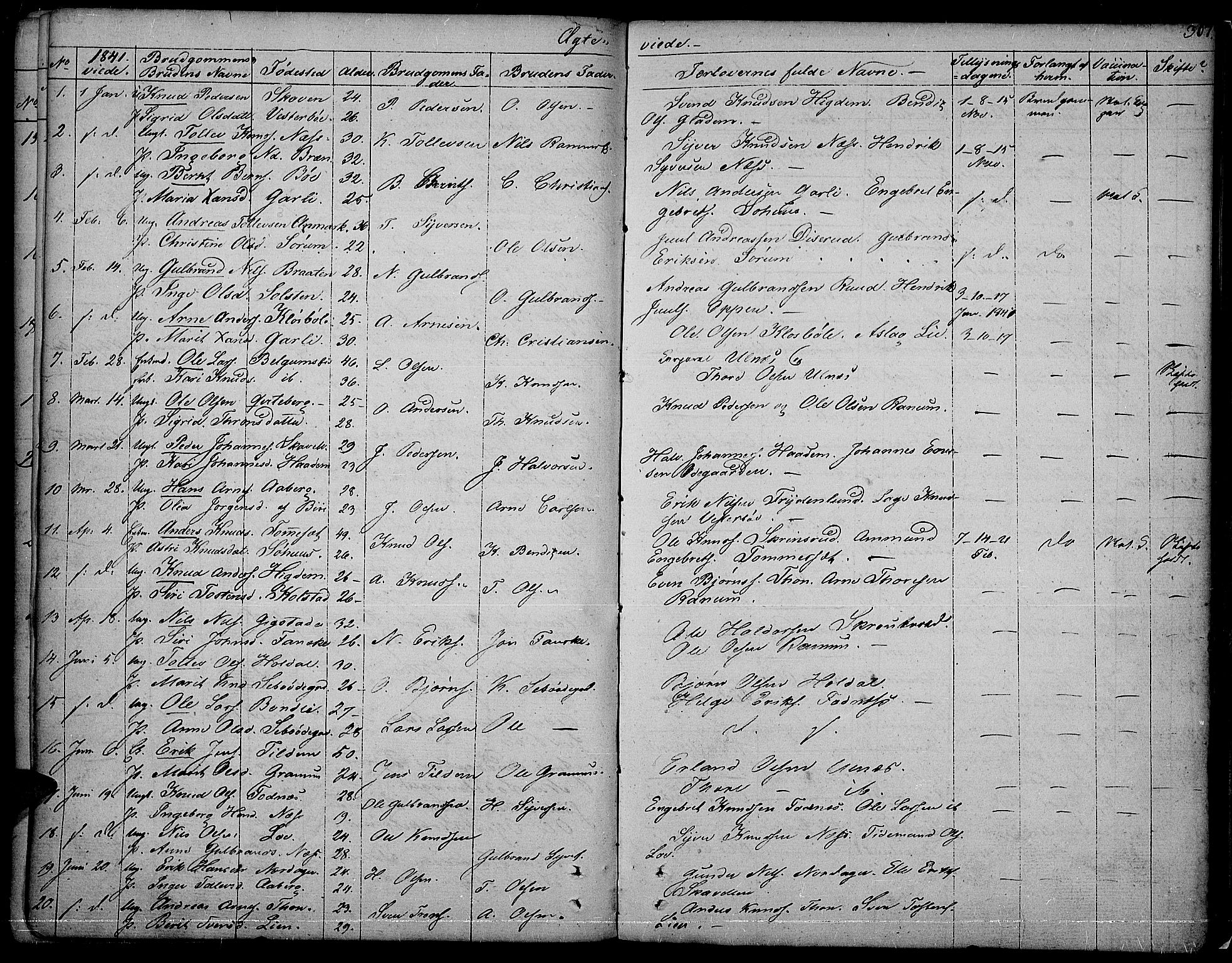 Nord-Aurdal prestekontor, AV/SAH-PREST-132/H/Ha/Haa/L0003: Ministerialbok nr. 3, 1828-1841, s. 267