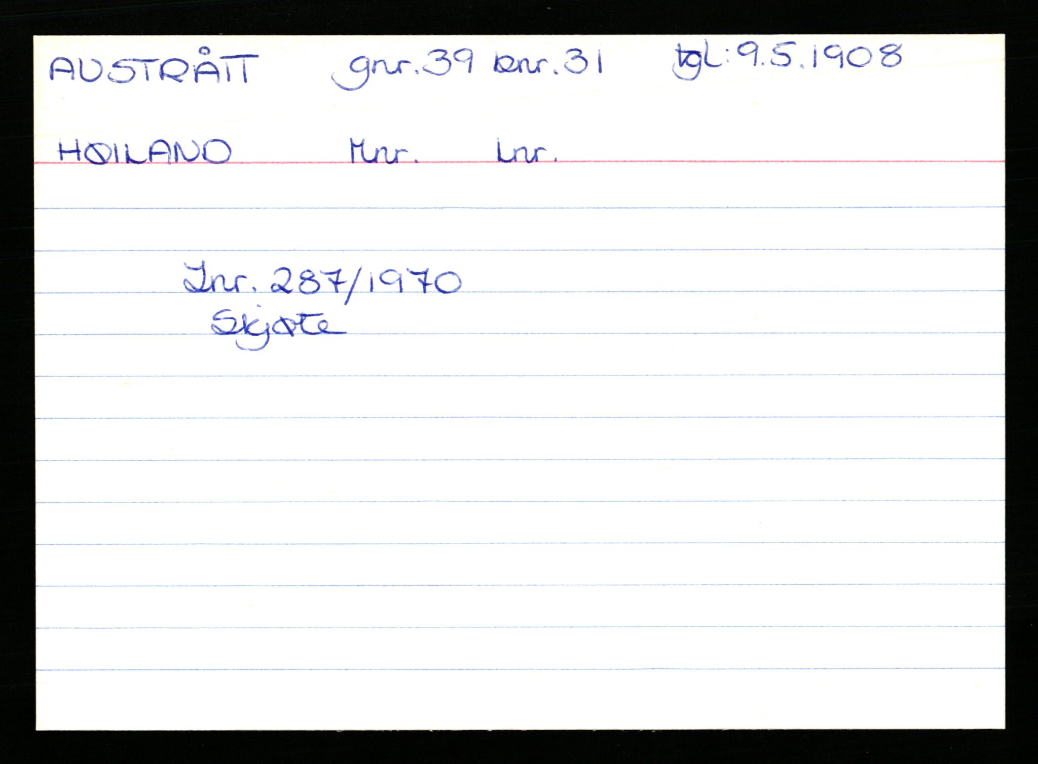 Statsarkivet i Stavanger, AV/SAST-A-101971/03/Y/Yk/L0002: Registerkort sortert etter gårdsnavn: Auglend - Bakkevik, 1750-1930, s. 486