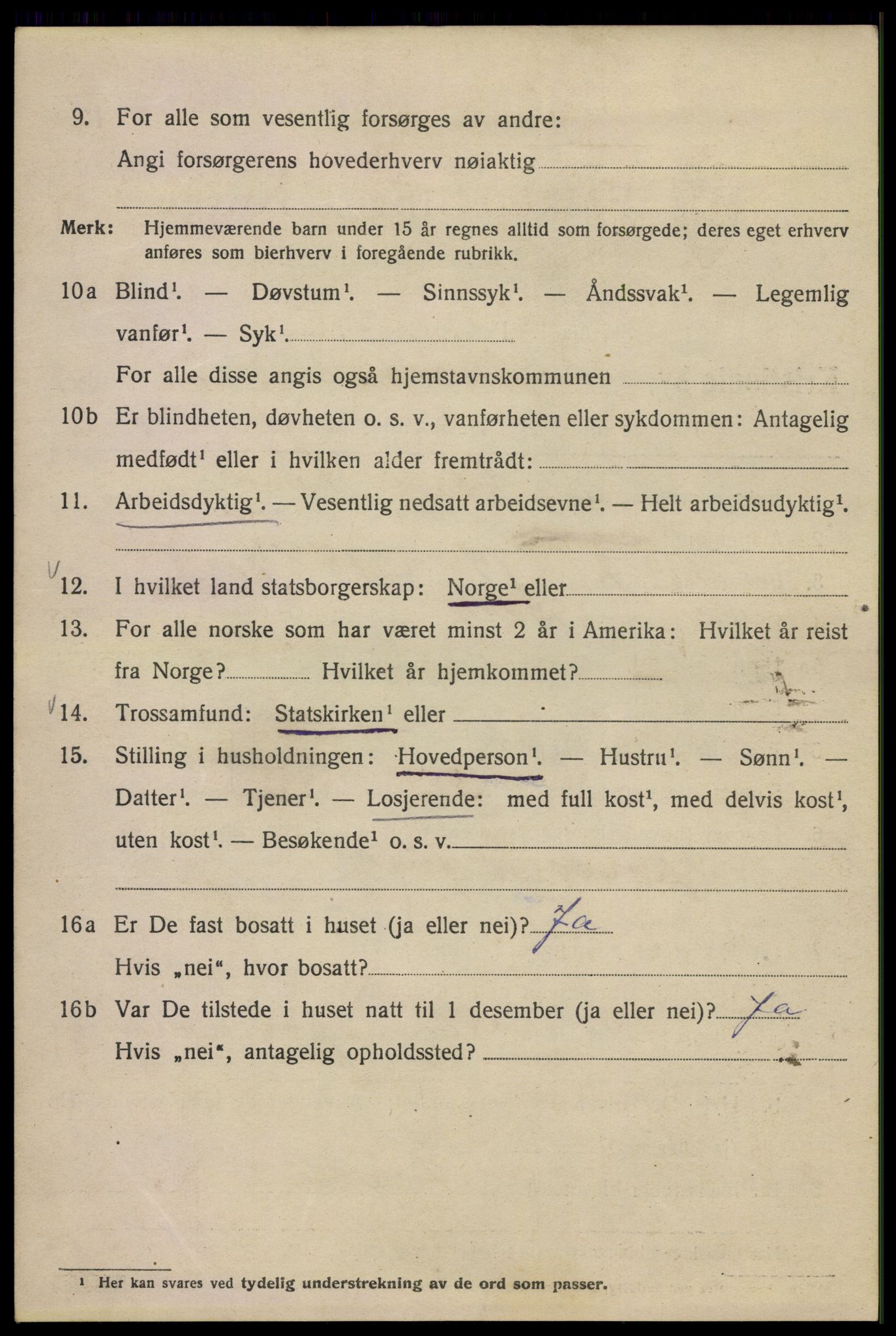 SAO, Folketelling 1920 for 0301 Kristiania kjøpstad, 1920, s. 396254