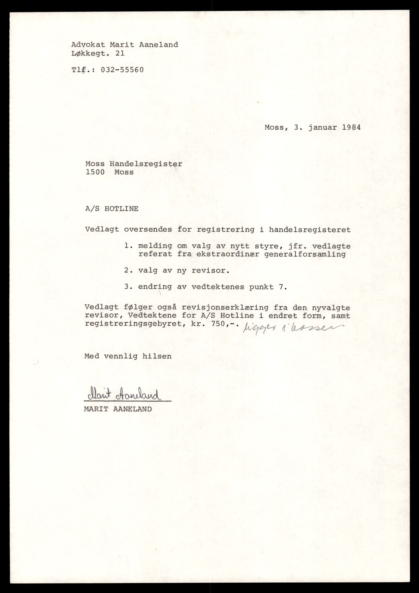 Moss tingrett, AV/SAT-A-10063/K/Ka/Kab/L0015: Slettede og konverterte firmaer, Hotl - Ina, 1890-1943, s. 3