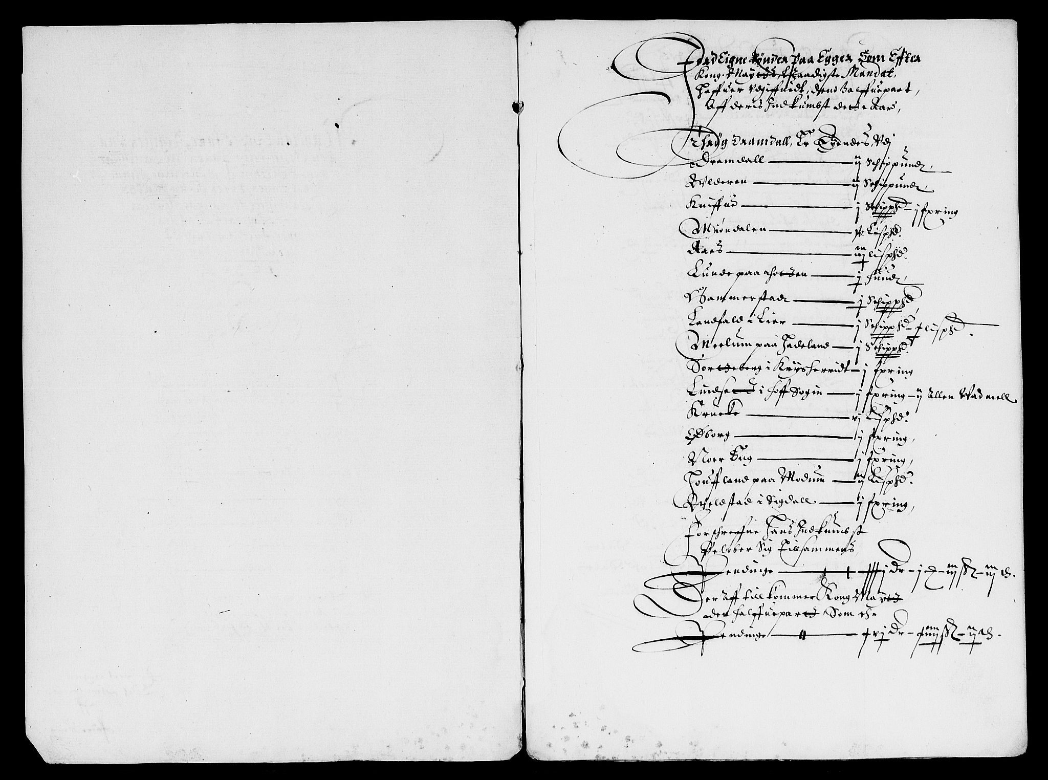 Rentekammeret inntil 1814, Reviderte regnskaper, Lensregnskaper, AV/RA-EA-5023/R/Rb/Rbl/L0004: Brunla len med Eiker len 1626-37, 1630-1633