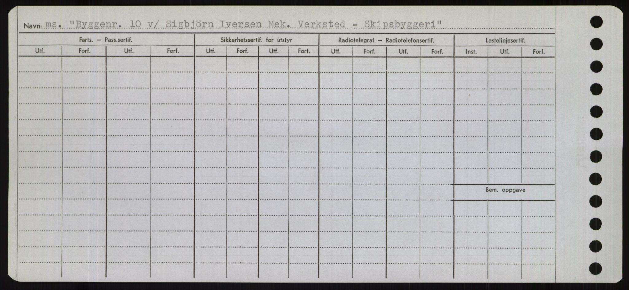 Sjøfartsdirektoratet med forløpere, Skipsmålingen, RA/S-1627/H/Hd/L0006: Fartøy, Byg-Båt, s. 370