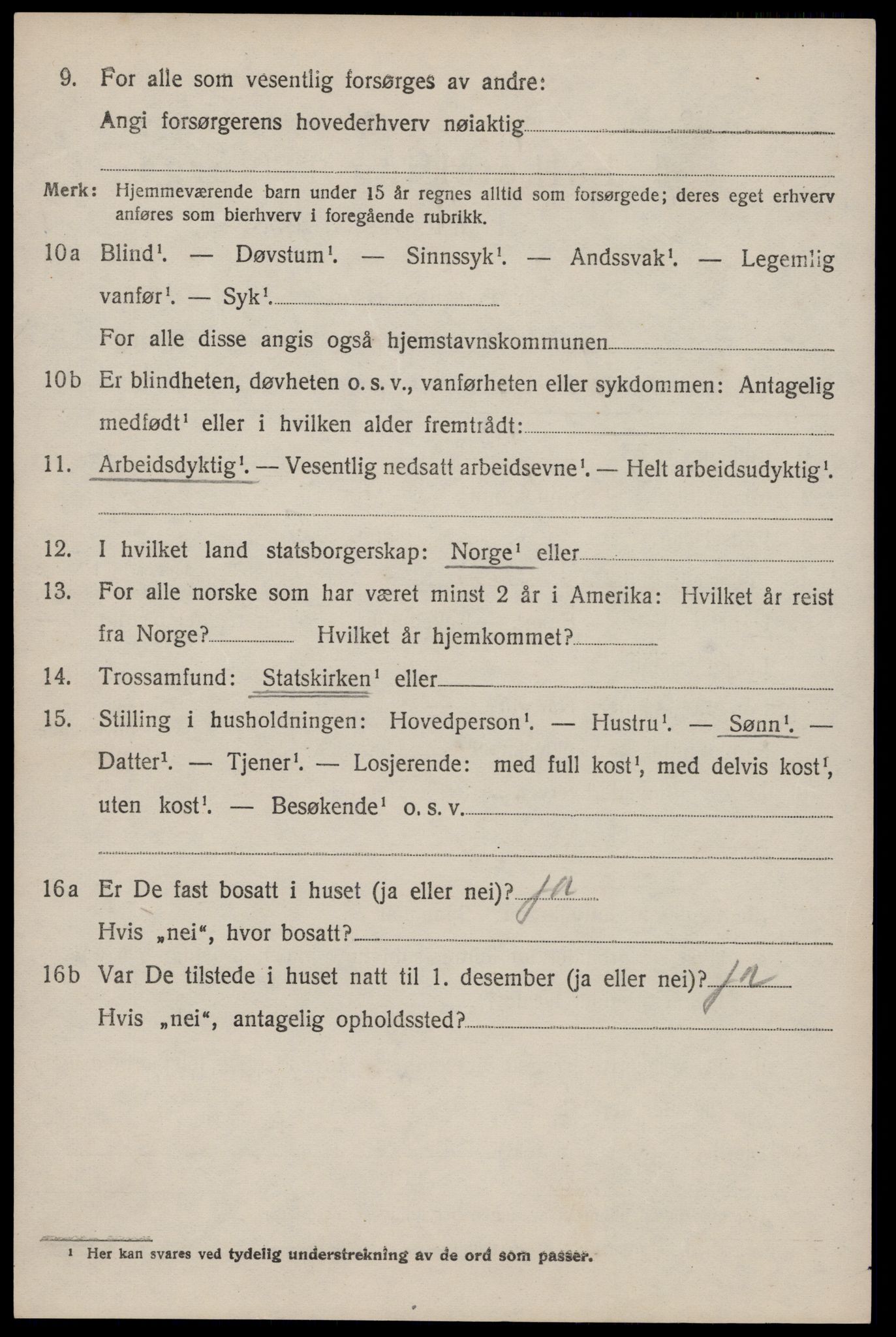 SAST, Folketelling 1920 for 1124 Håland herred, 1920, s. 8116
