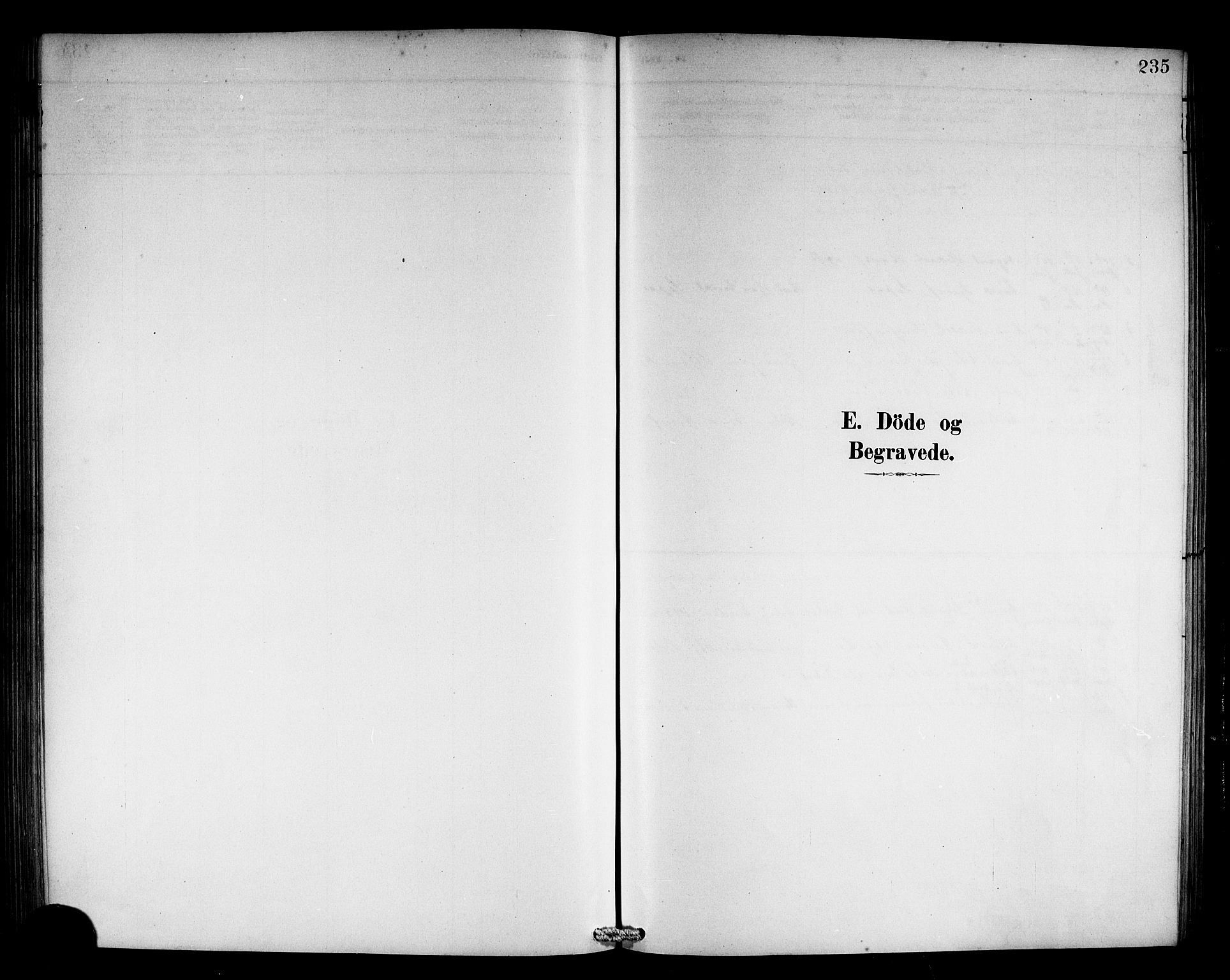 Kvam sokneprestembete, SAB/A-76201/H/Hab: Klokkerbok nr. C 3, 1881-1905, s. 235