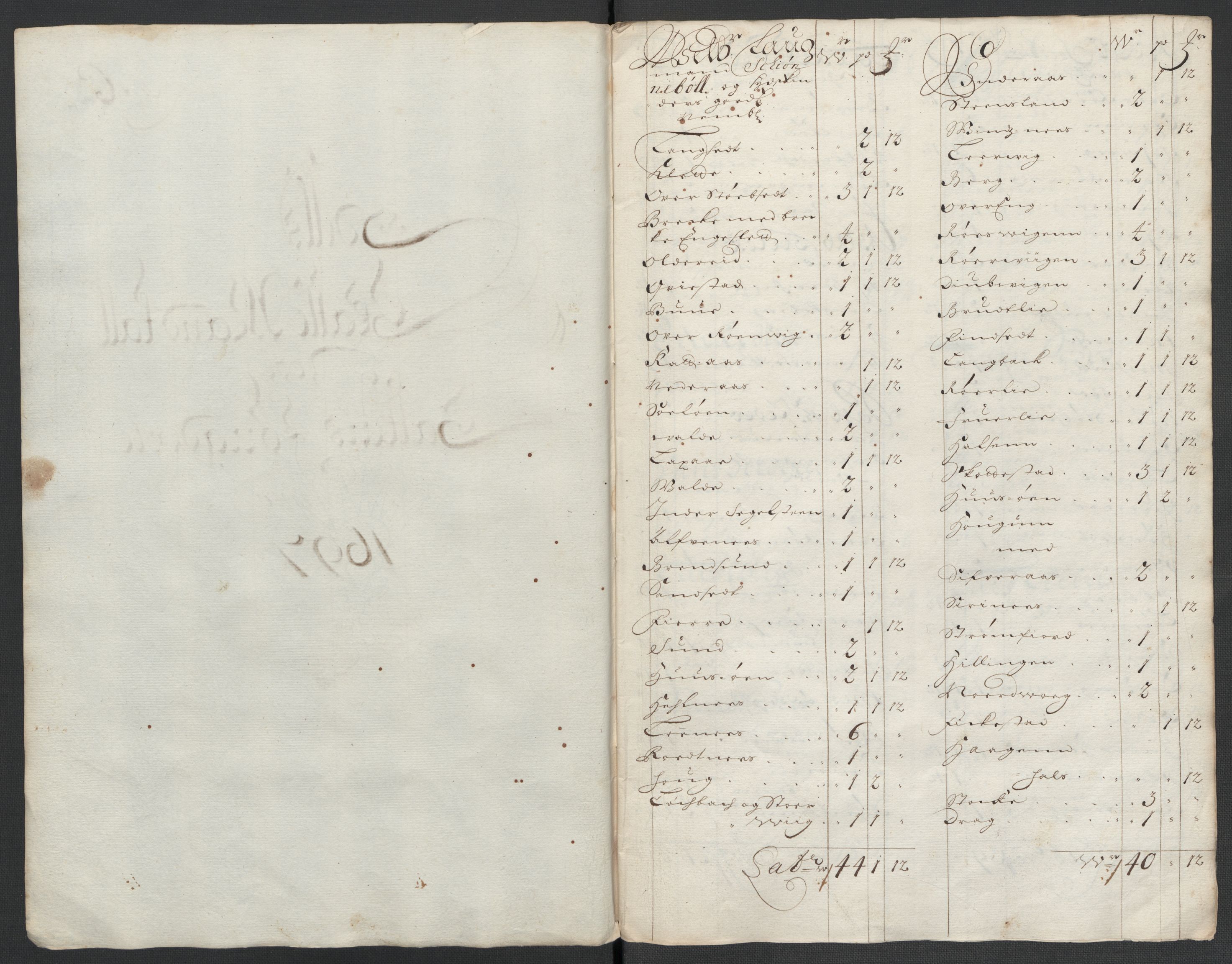 Rentekammeret inntil 1814, Reviderte regnskaper, Fogderegnskap, AV/RA-EA-4092/R66/L4579: Fogderegnskap Salten, 1697-1700, s. 48