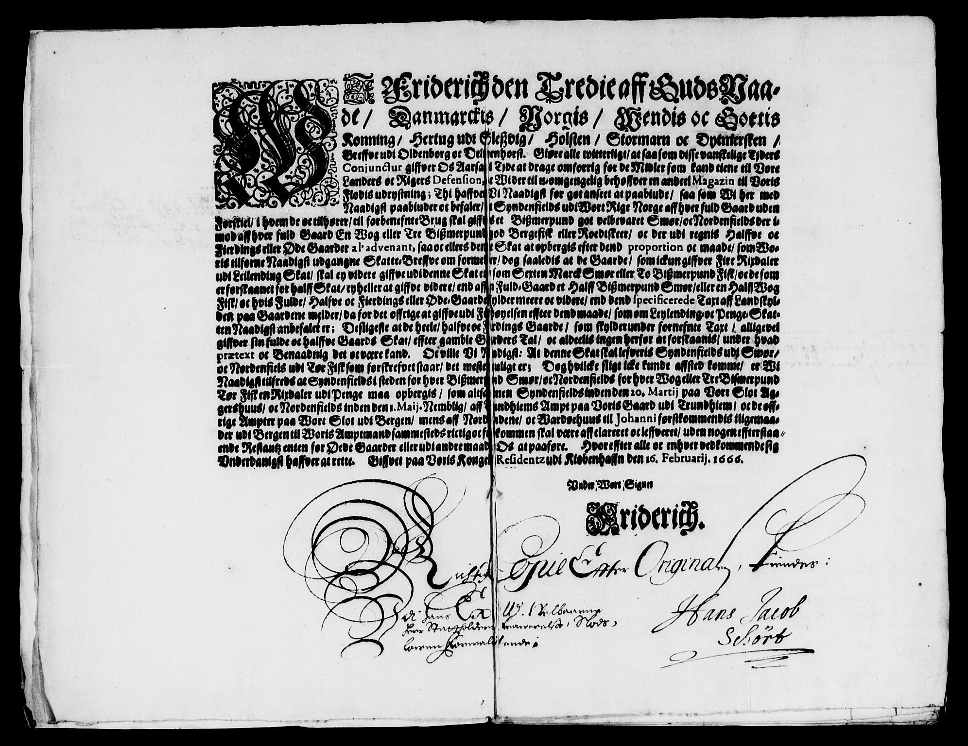 Rentekammeret inntil 1814, Reviderte regnskaper, Lensregnskaper, AV/RA-EA-5023/R/Rb/Rbn/L0007: Numedal og Sandsvær len, 1665-1667